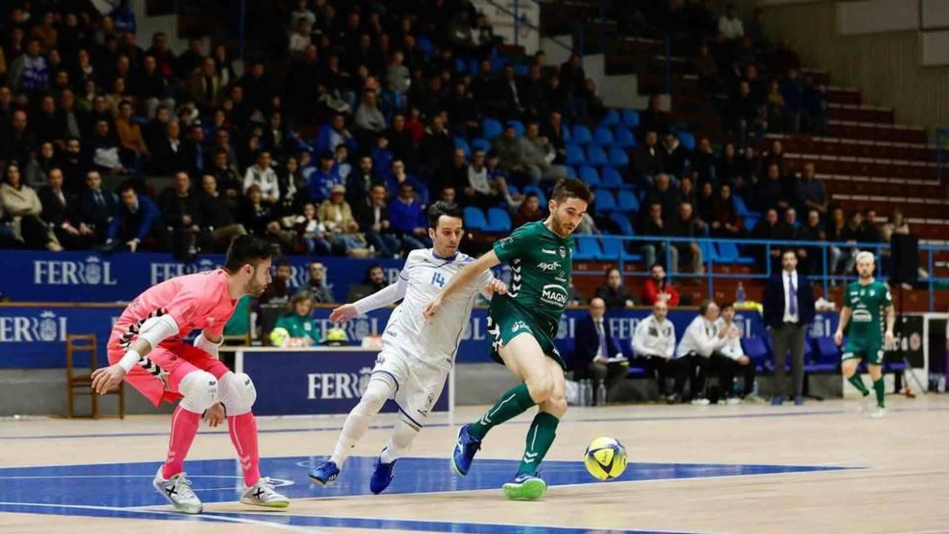 Osasuna Magna solo pudo empatar ante el O'Parrulo