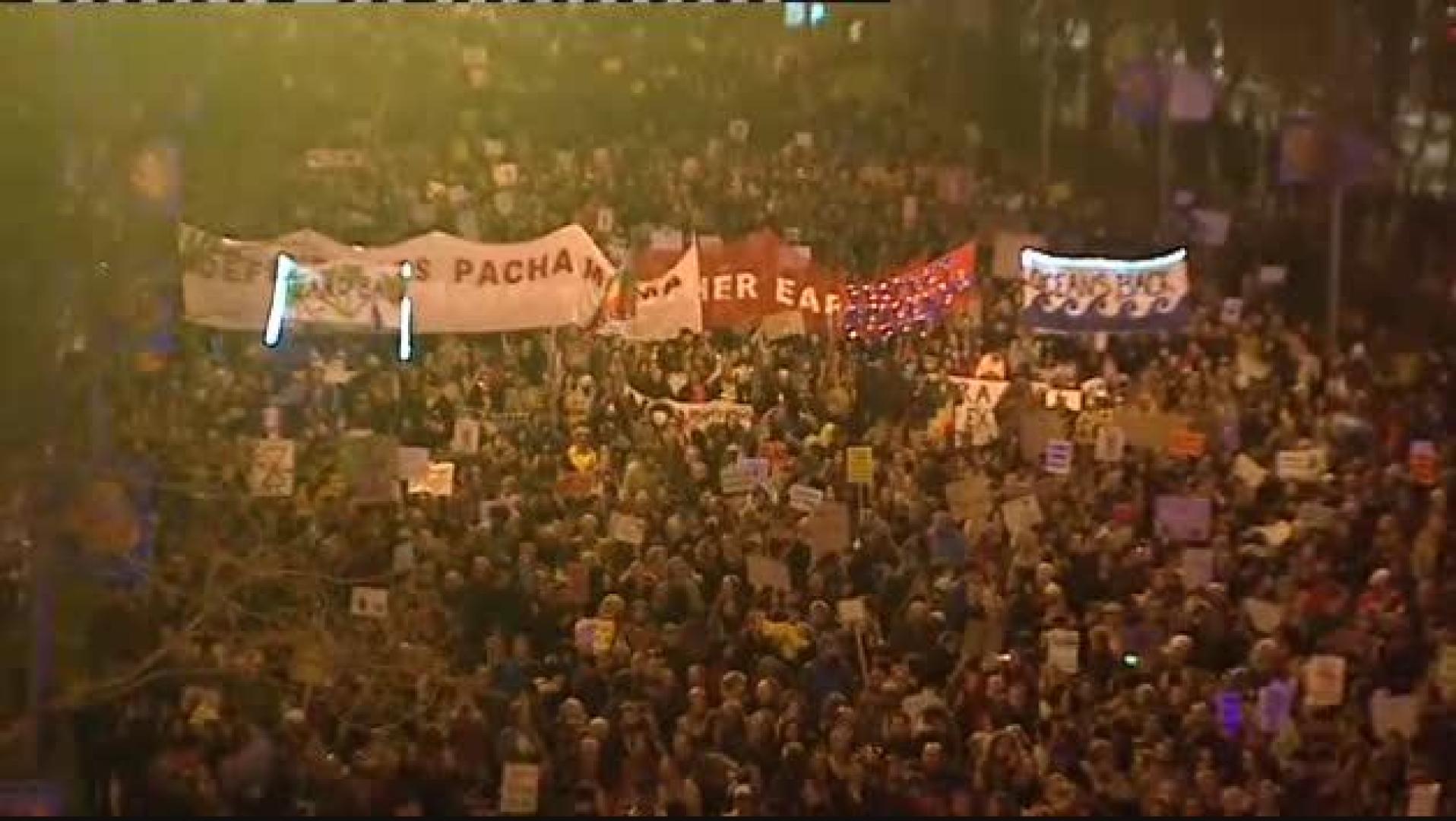 Miles de personas piden en Madrid soluciones reales para salvar el planeta