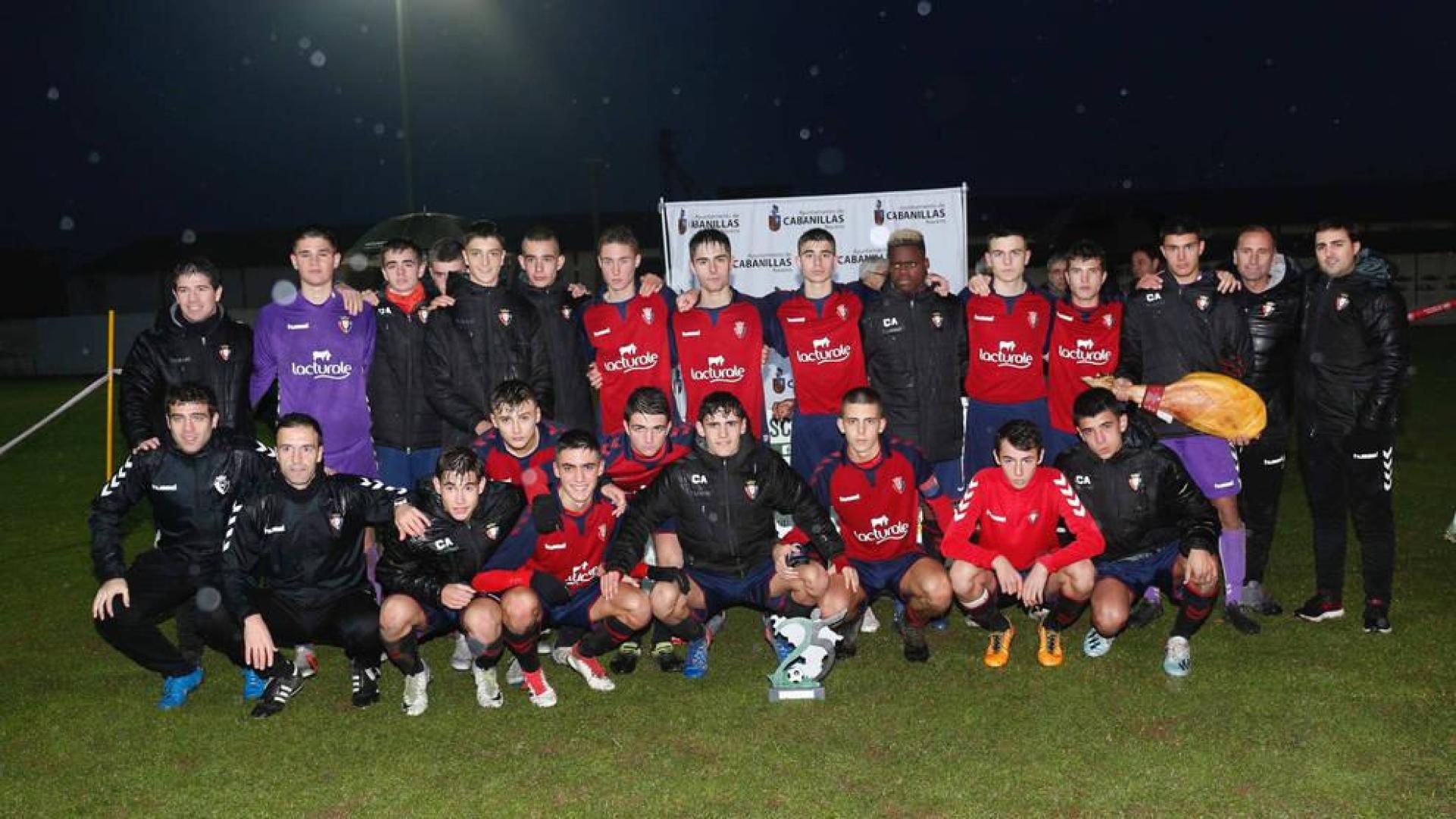 Osasuna cadete se queda otra vez sin título
