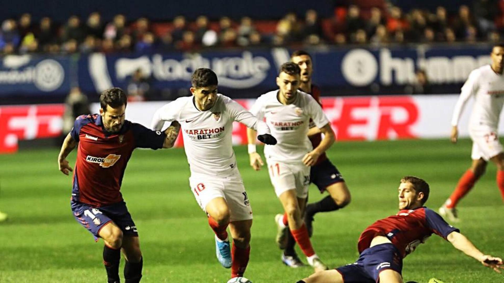 En directo: sigue la narración minuto a minuto del Osasuna-Sevilla