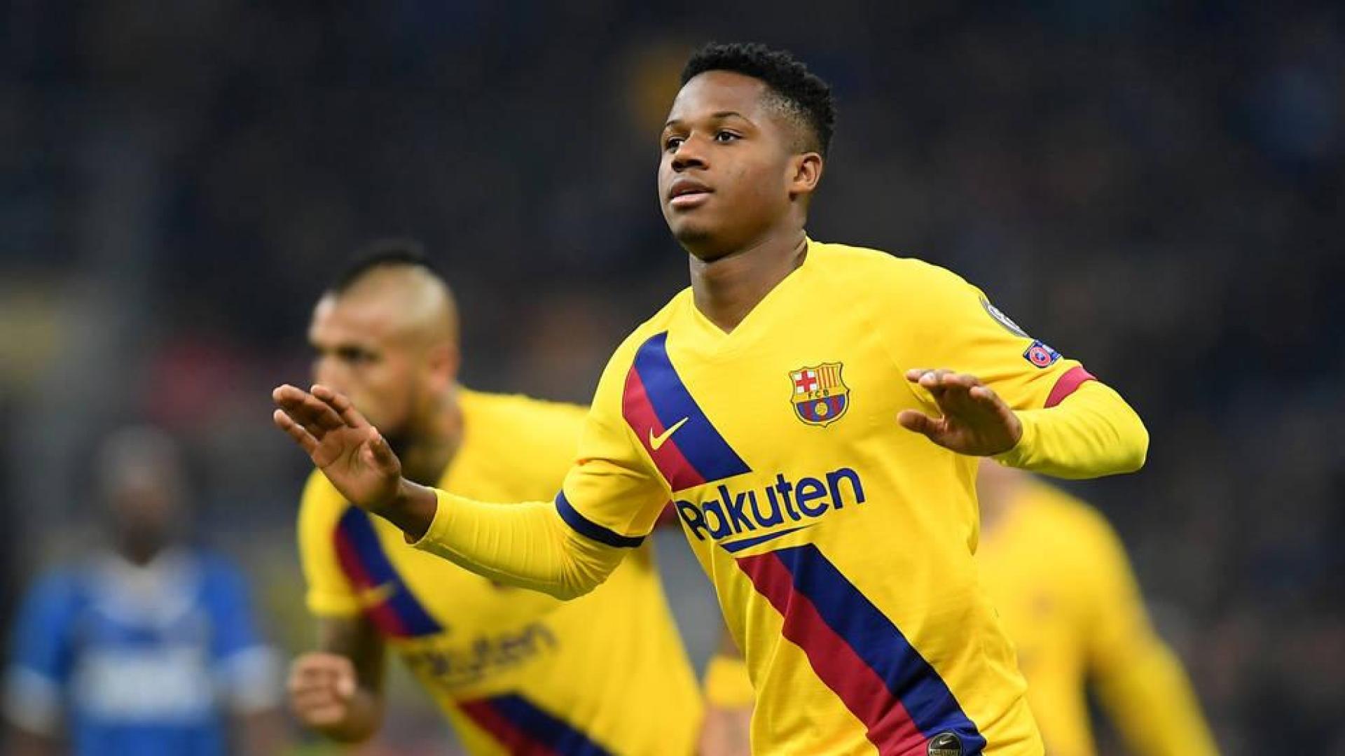 La Masia del Barça aparta al Inter de la Champions