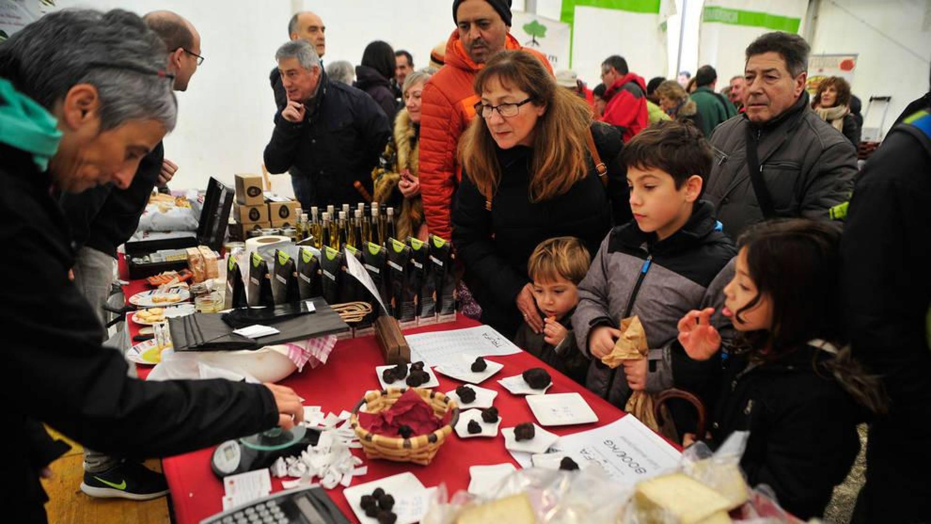 La Feria de la Trufa de Orísoain será solidaria con la Valdorba