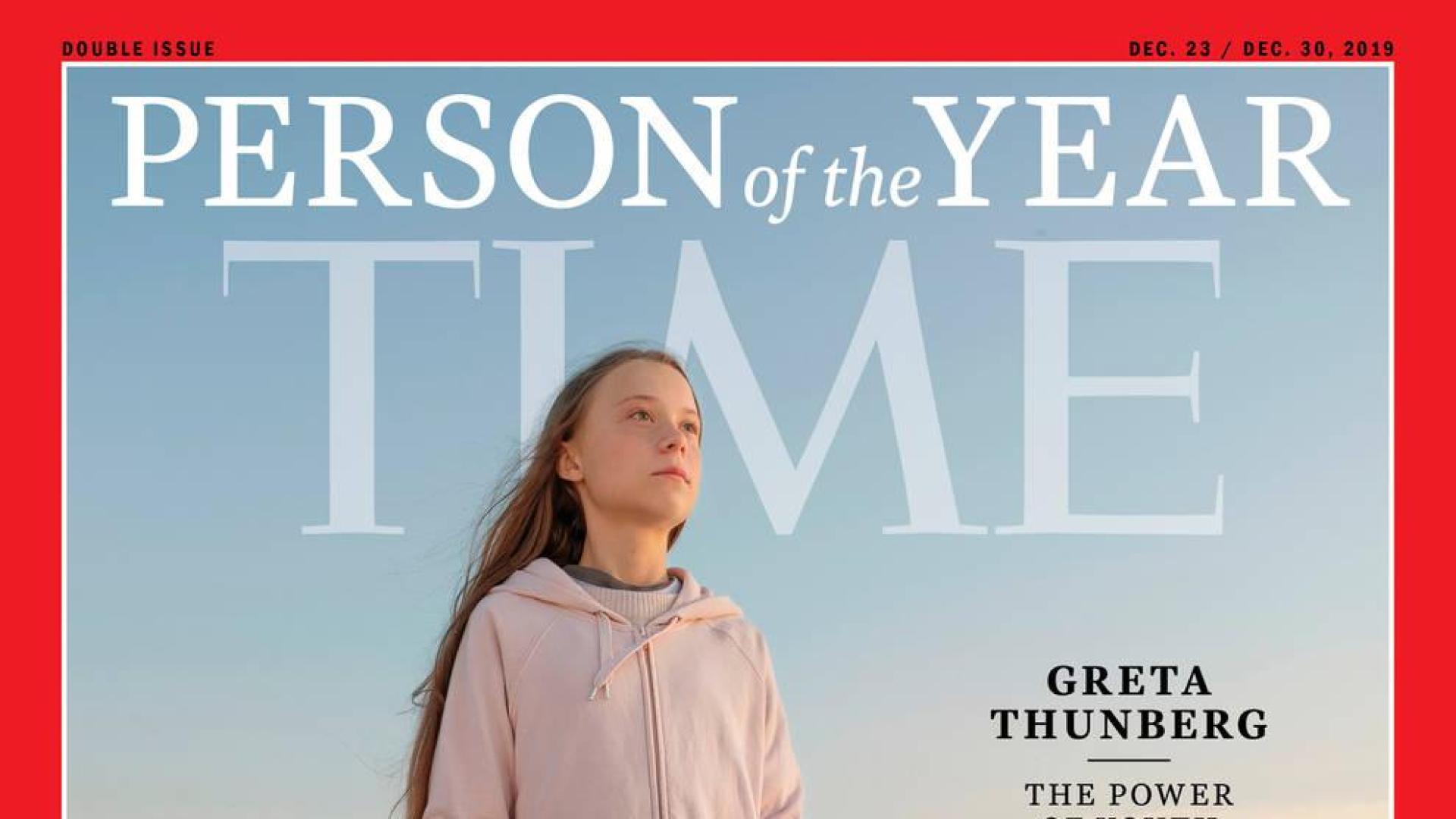 La revista Time elige a Greta Thunberg "persona del año"