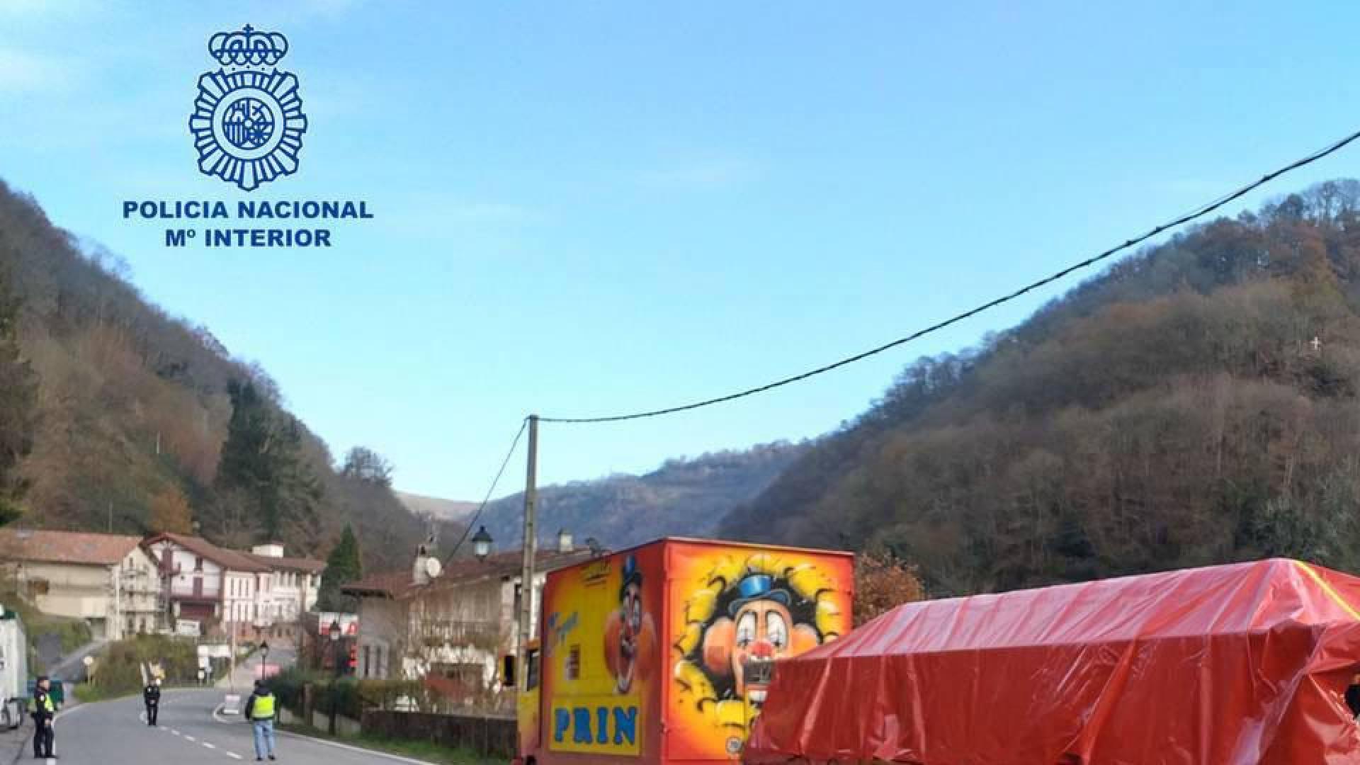 Auxiliada en Valcarlos una conductora cuyo camión se quedó sin frenos