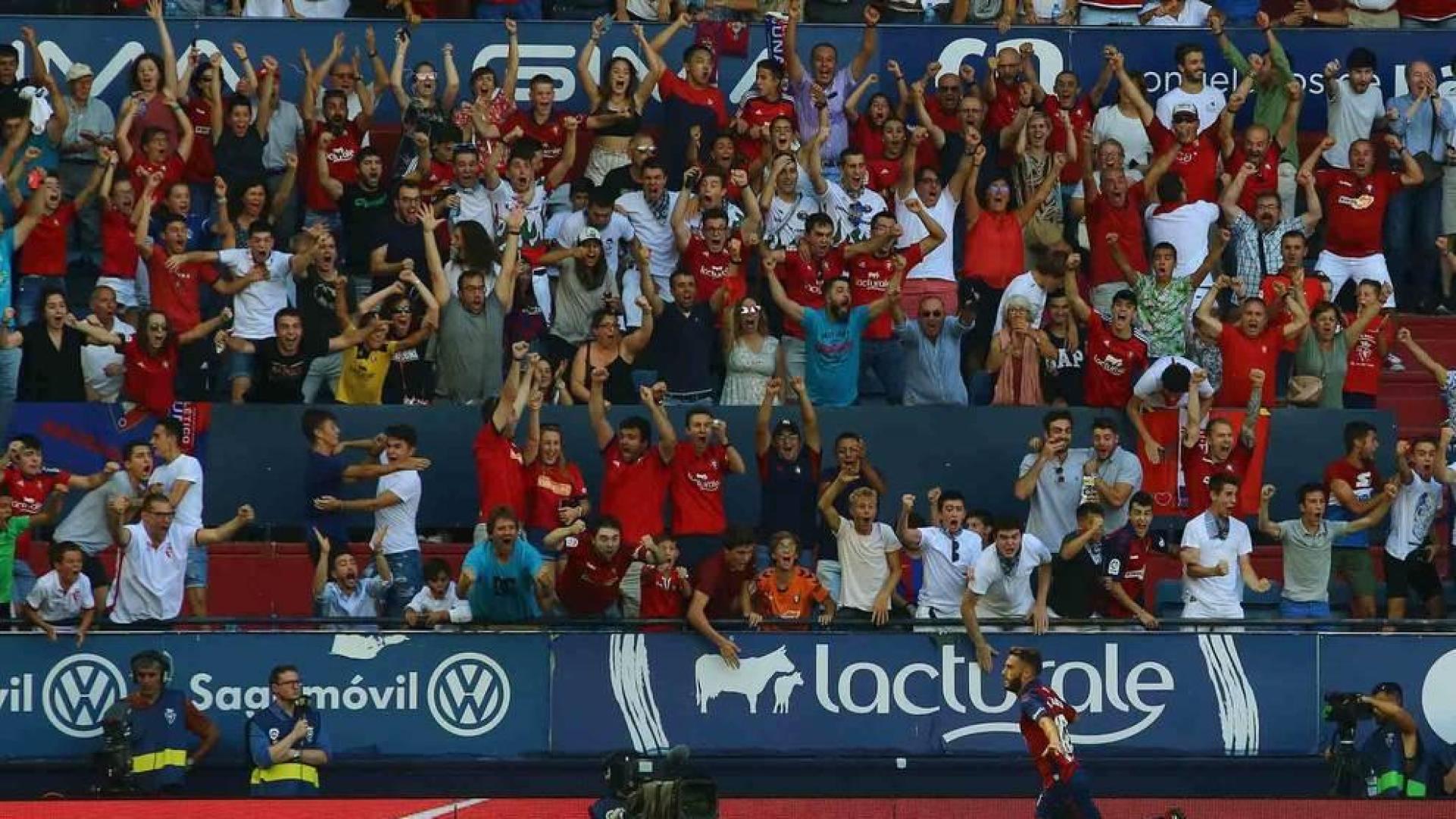 Osasuna, el sexto que más ingresó por televisión en Segunda