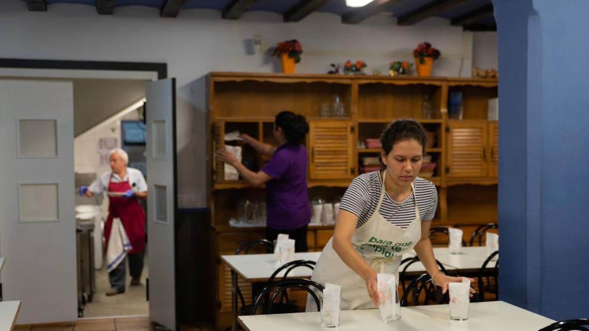 El comedor social París 365 se encuentra “en situación límite”, según su dirección