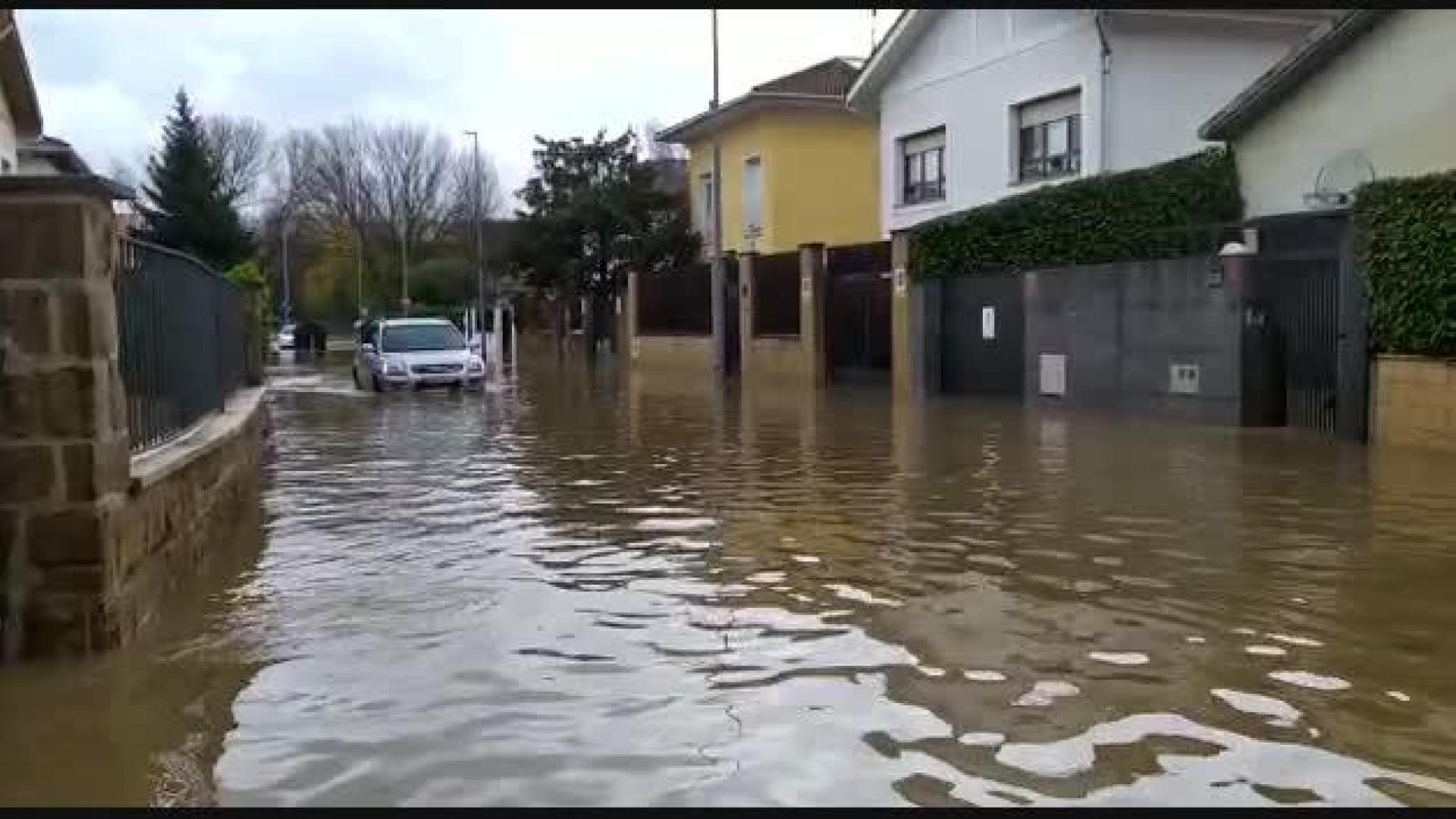 Inundaciones en Navarra - Villava