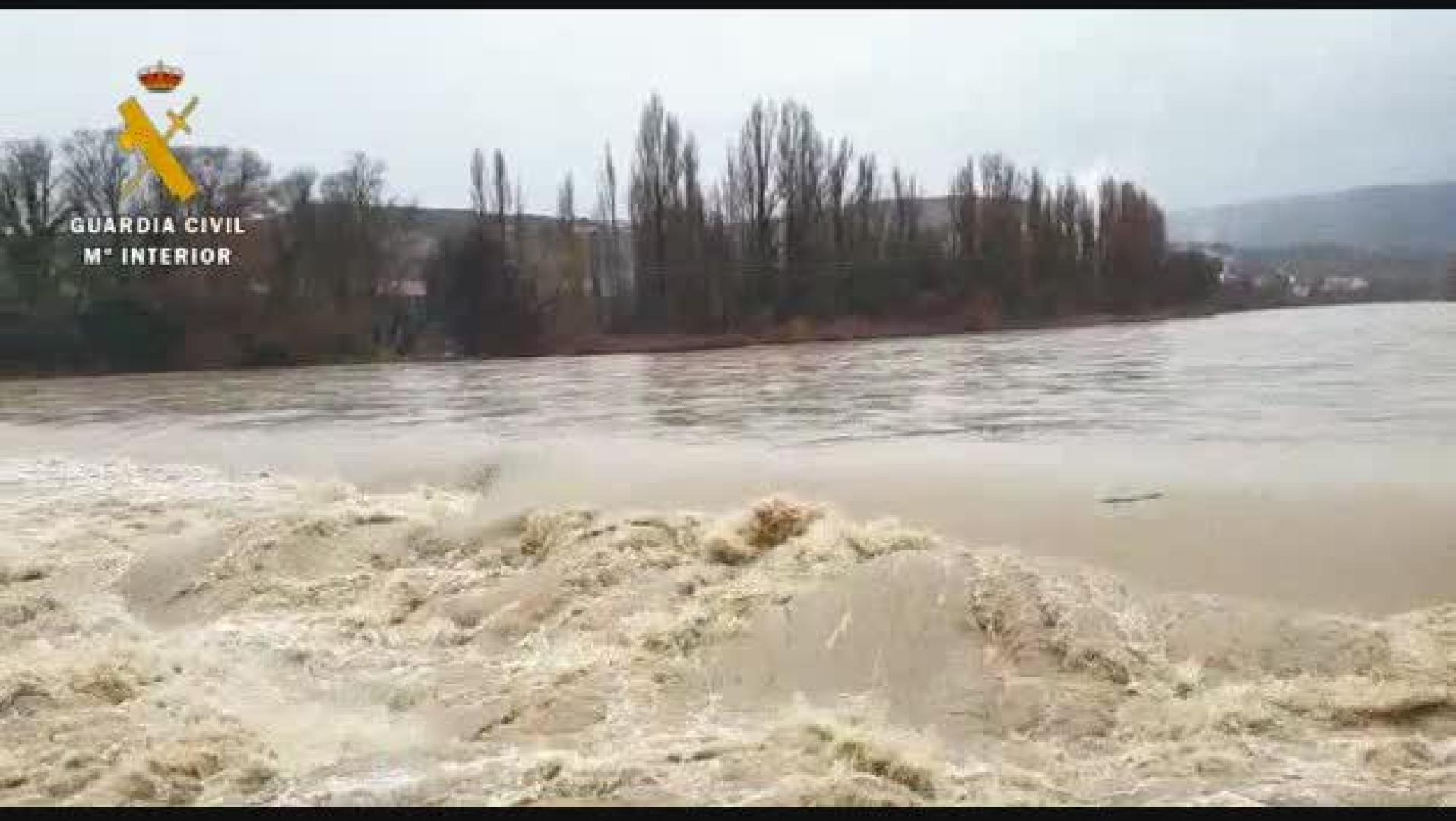 El río Aragón, a su paso por Sangüesa