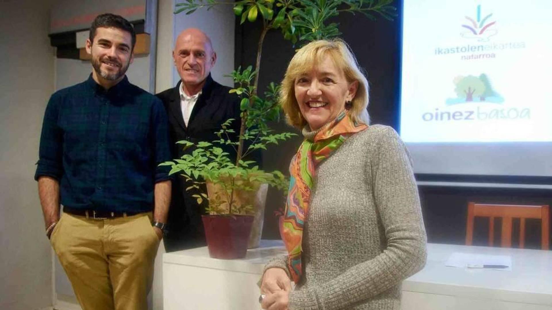 La UPNA y la NIE hacen un estudio en el bosque Oinez Basoa de Tafalla