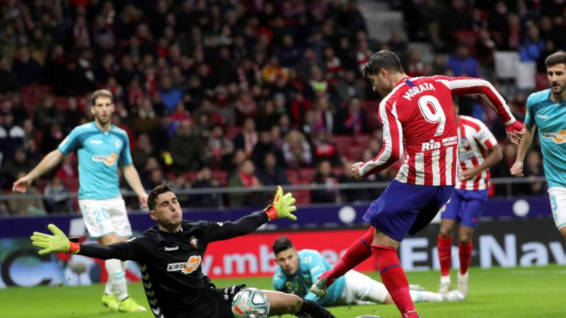 En directo: sigue la narración minuto a minuto del Atlético-Osasuna