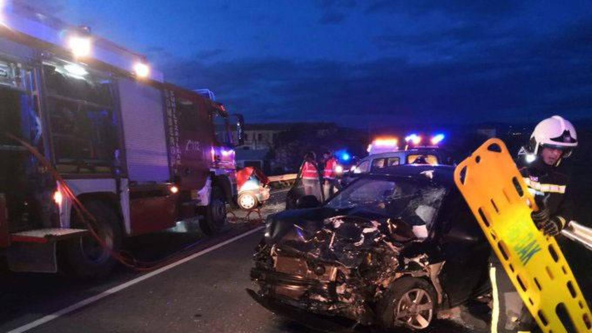 Un accidente en Caparroso deja varios trasladados a centros hospitalarios