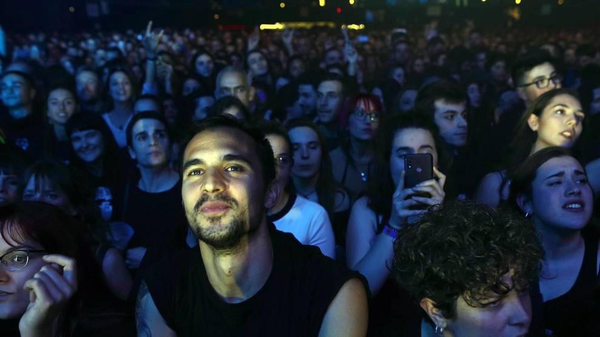 Concierto de Marea en el pabellón Navarra Arena de Pamplona, celebrado el sábado 14 de diciembre de 2019.