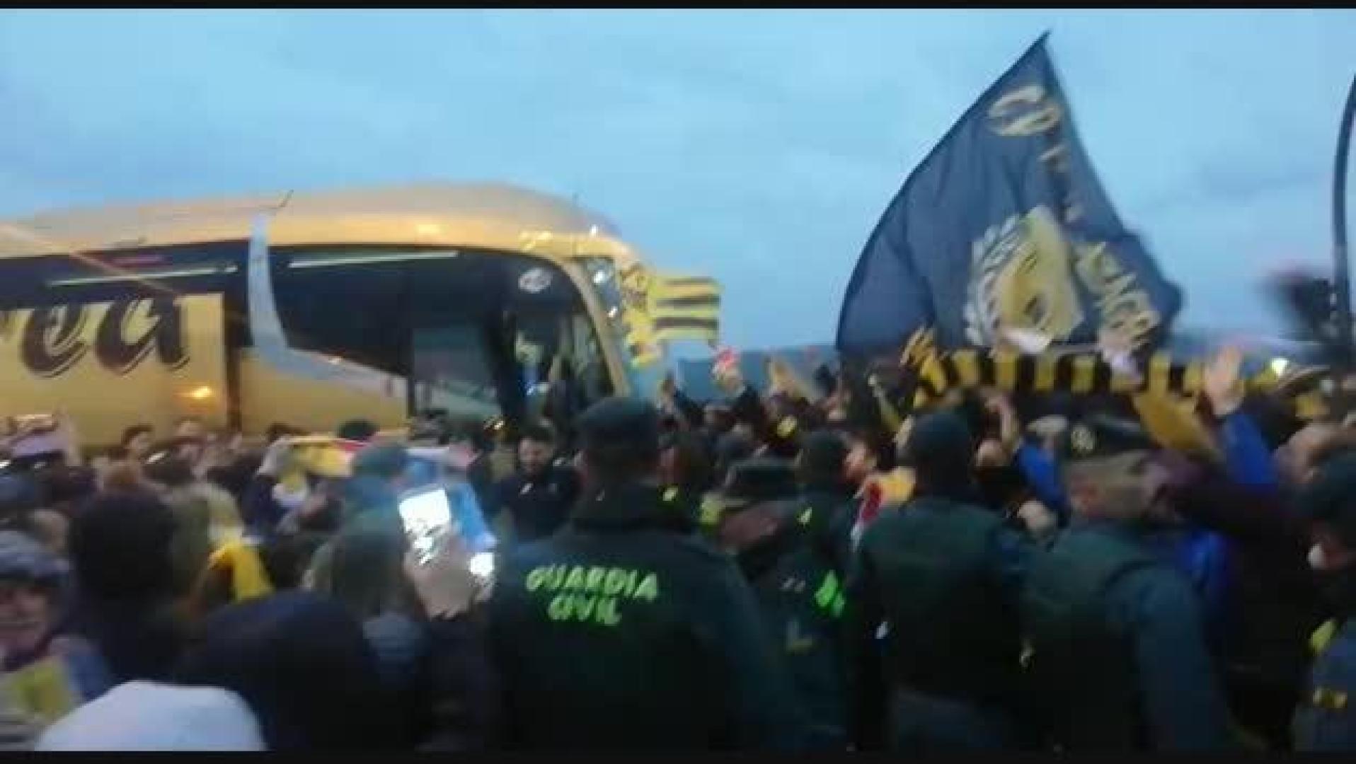 Llegada de la Peña Azagresa a La Planilla