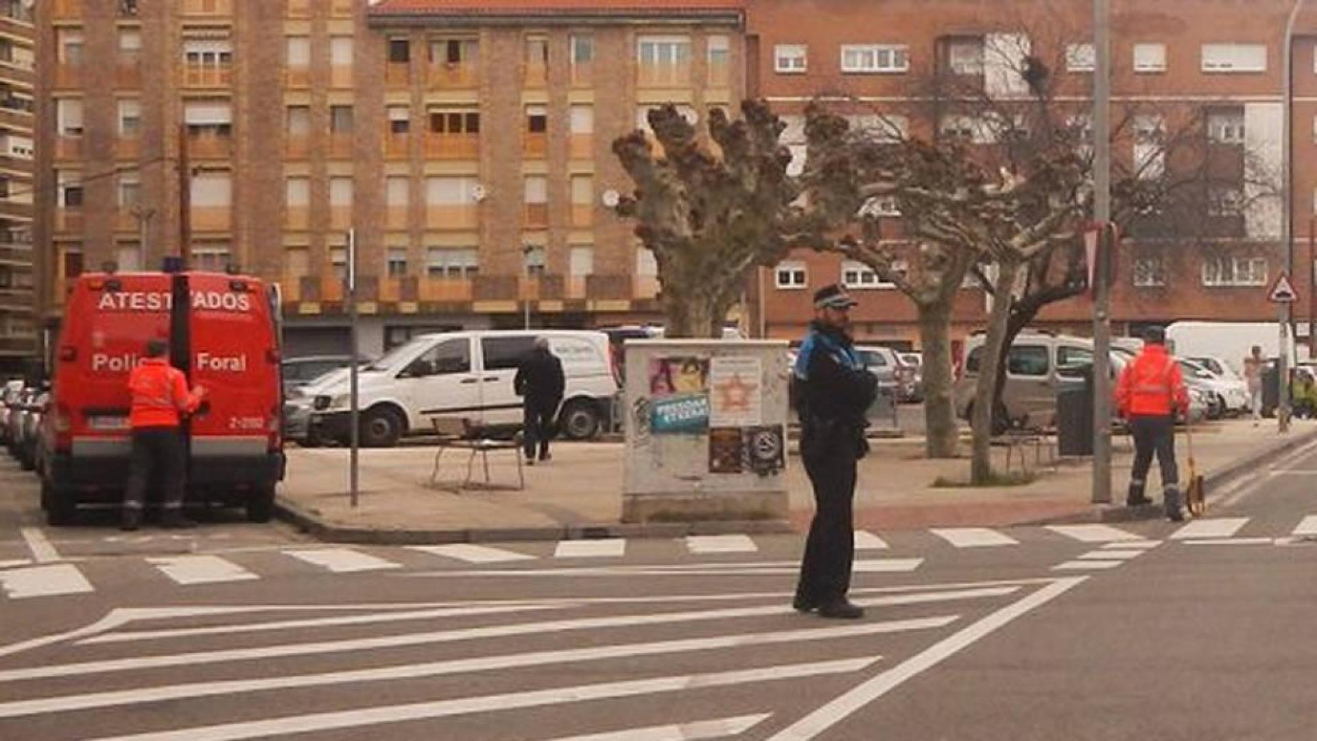 Atropello grave y conductor a la fuga en Burlada