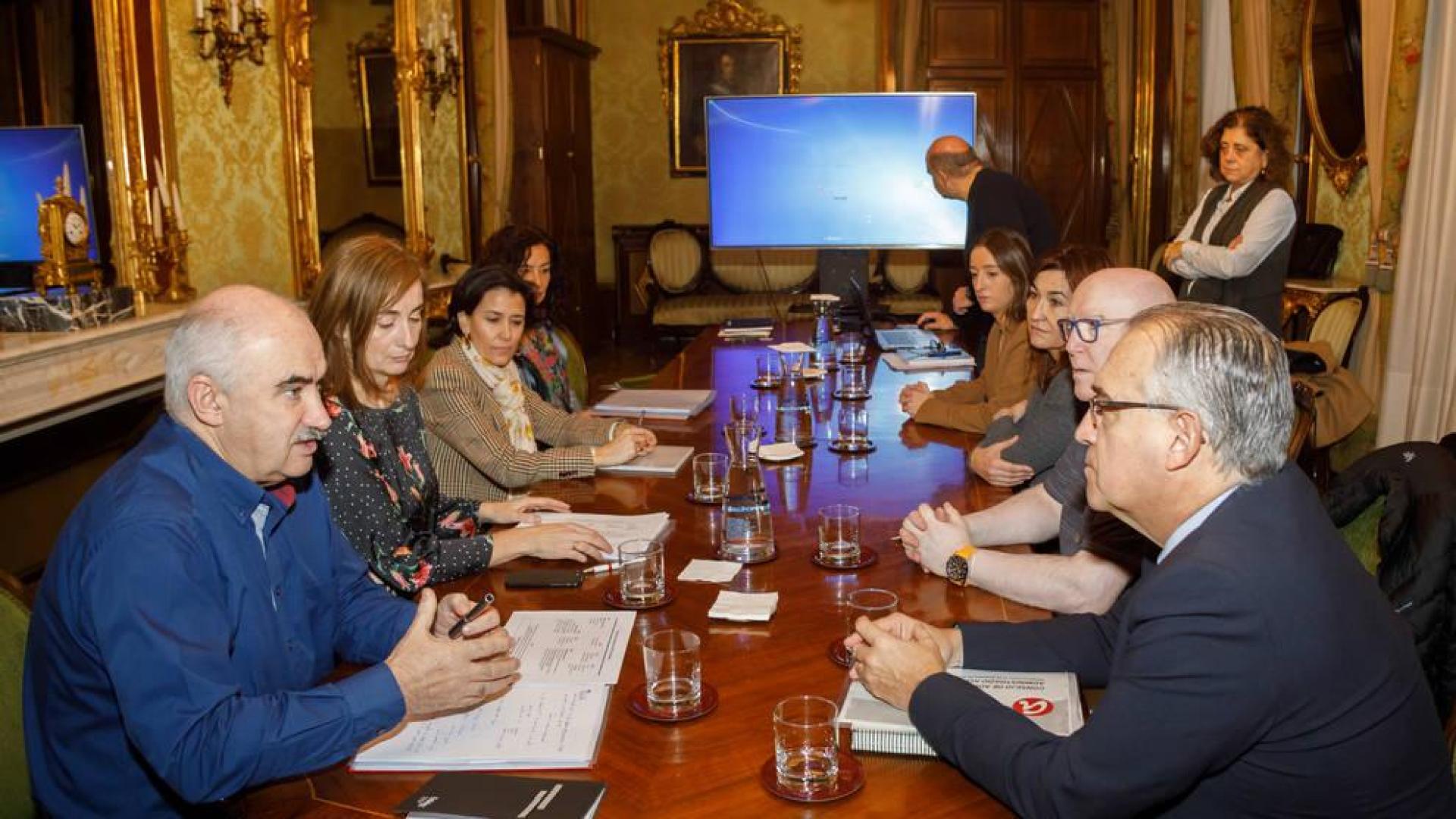 Cita de las cuatro alcaldías de Erripagaña para estudiar su situación urbanística