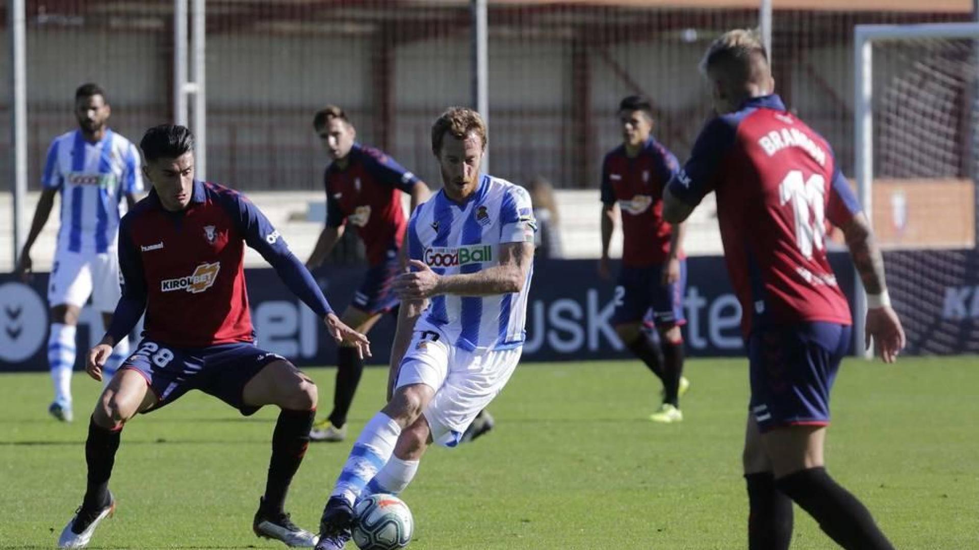 Un centenar de entradas para el Osasuna-Real Sociedad