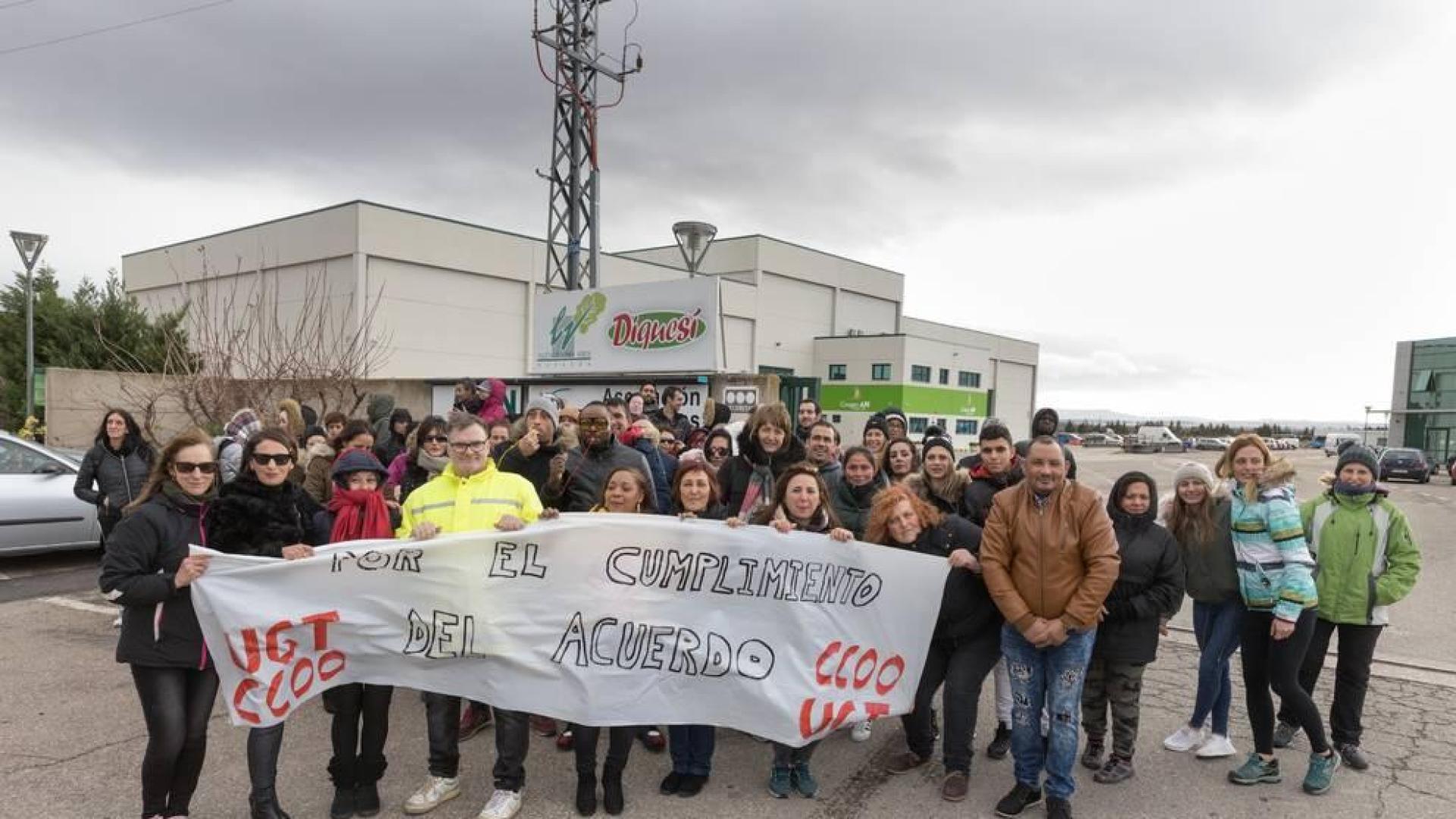Los trabajadores de Vegetales Línea Verde inician 4 días de huelga