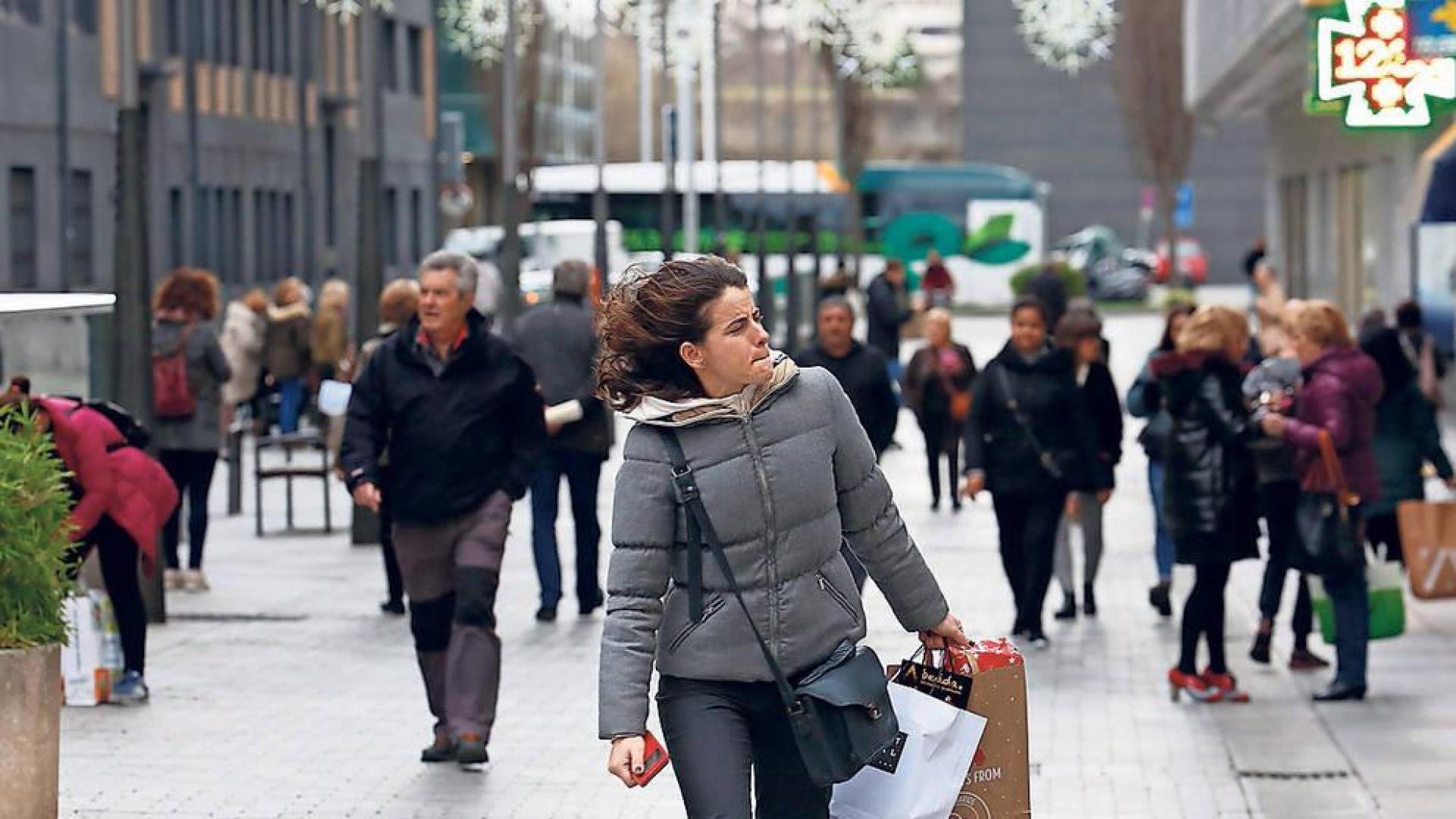 El viento alcanzó ayer los 160 kilómetros por hora en Navarra