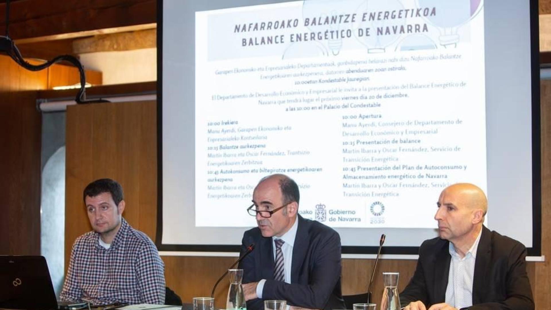 El 23,20% del consumo total de energía en Navarra procede de fuentes renovables