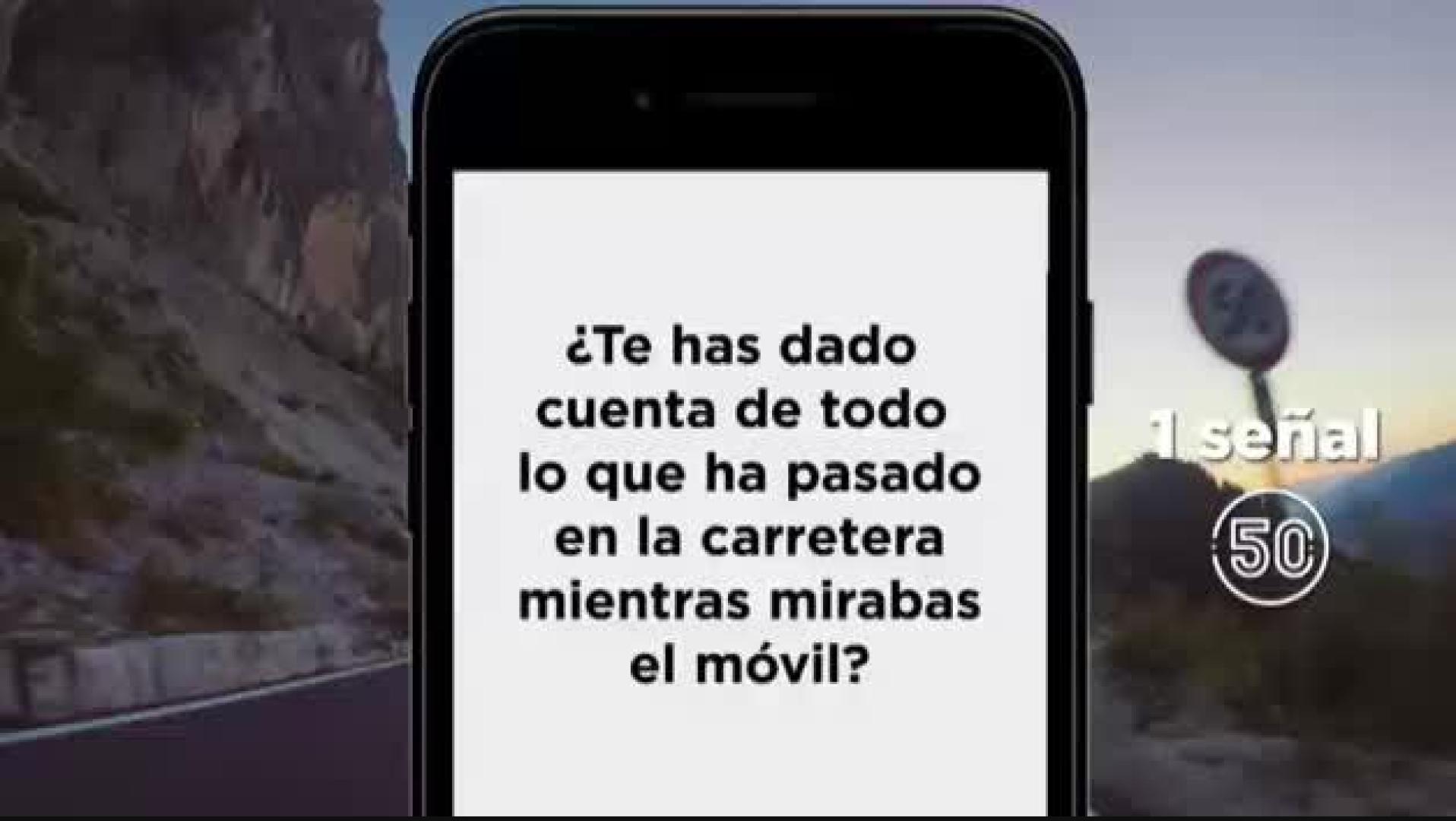 El peligro de utilizar el móvil mientras se conduce