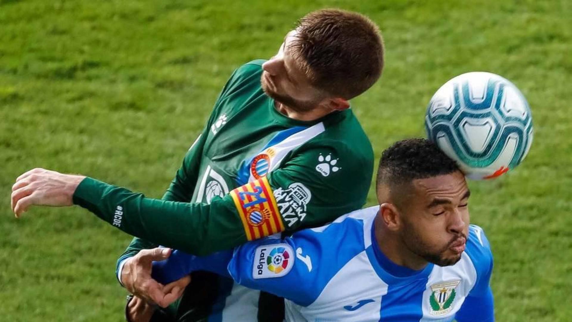 El Leganés se impulsa, el Espanyol se hunde