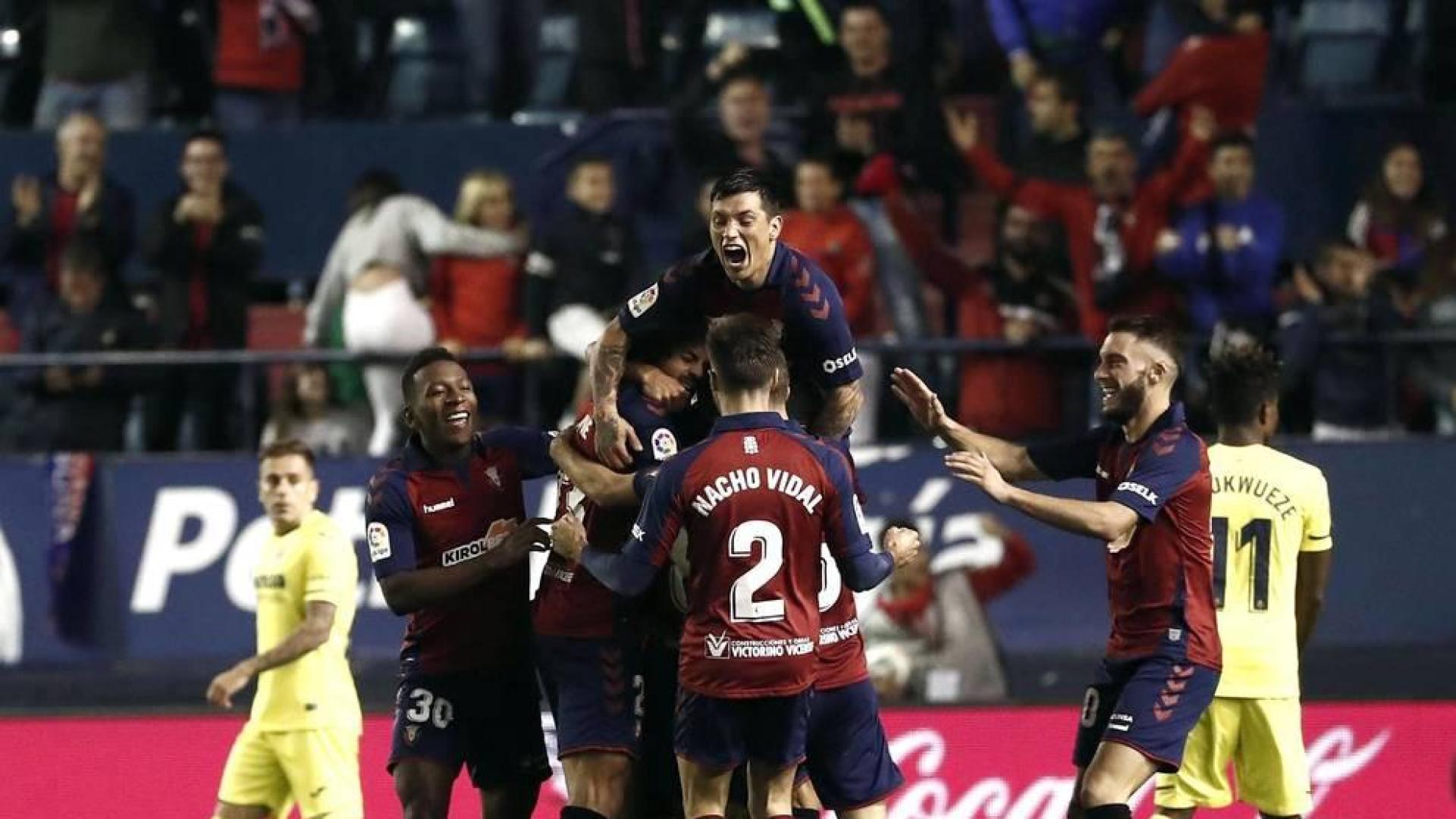Imágenes del partido disputado este sábado en El Sadar.