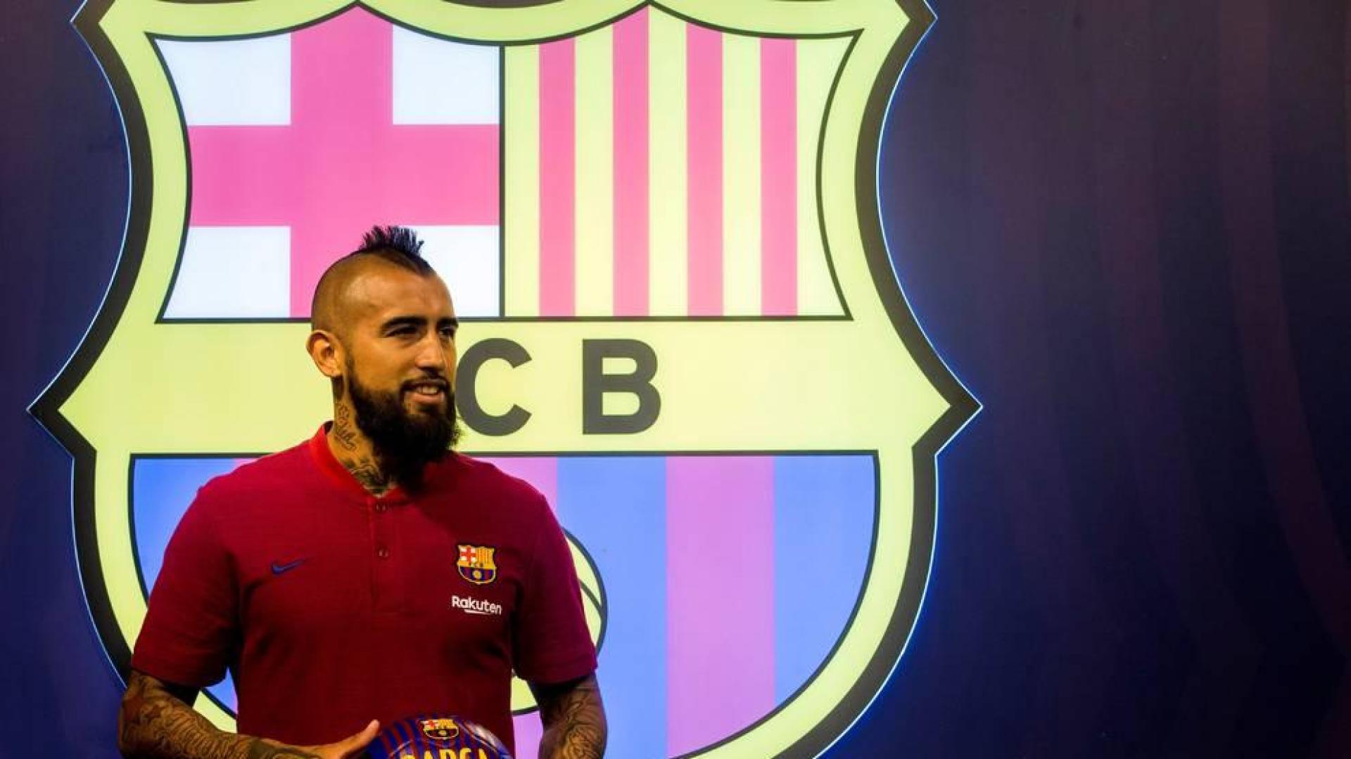 Arturo Vidal: "Espero ayudar al Barça a ganar todo"