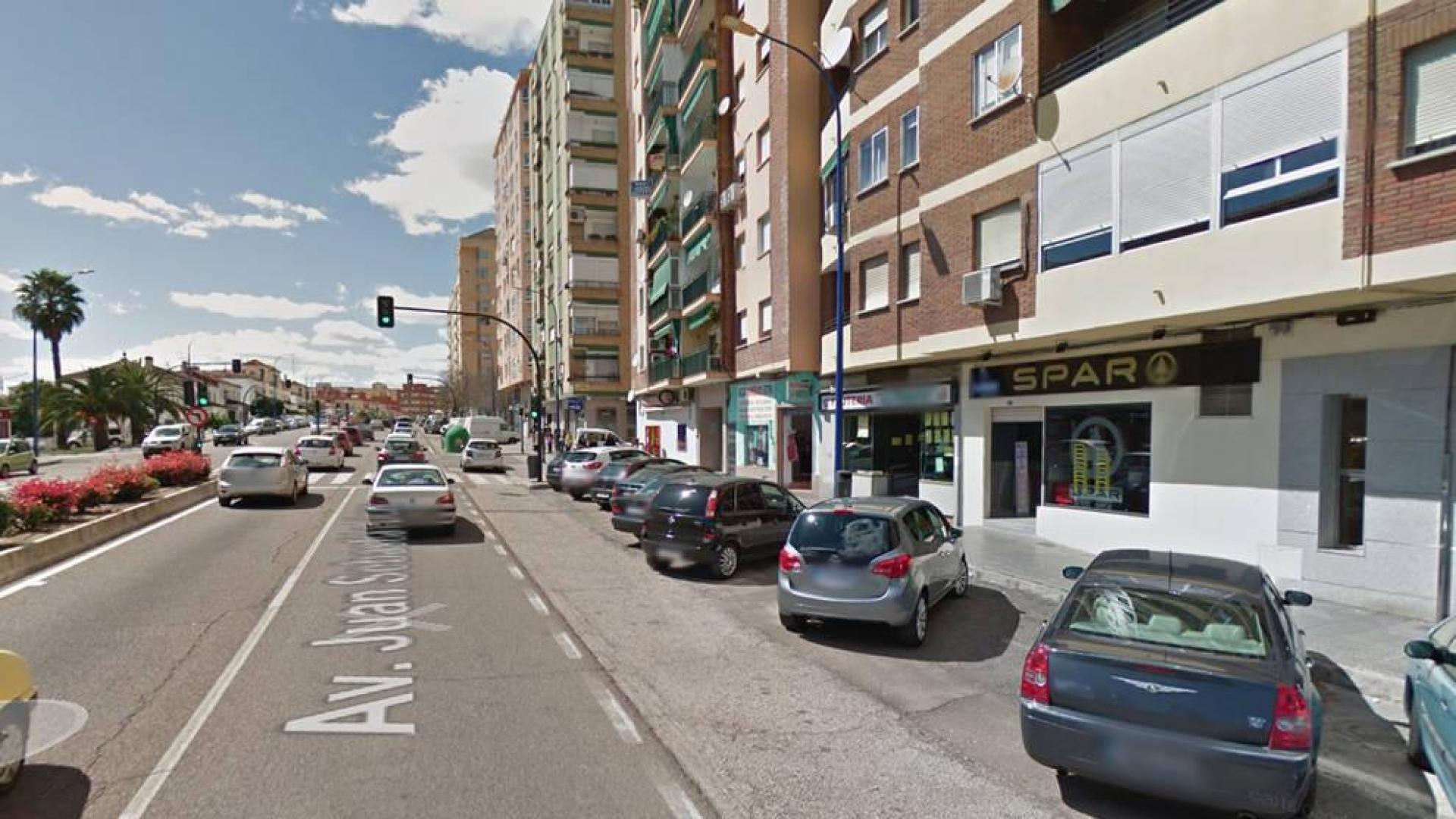 Avenida Juan Sebastián Elcano, donde se han producido los hechos.