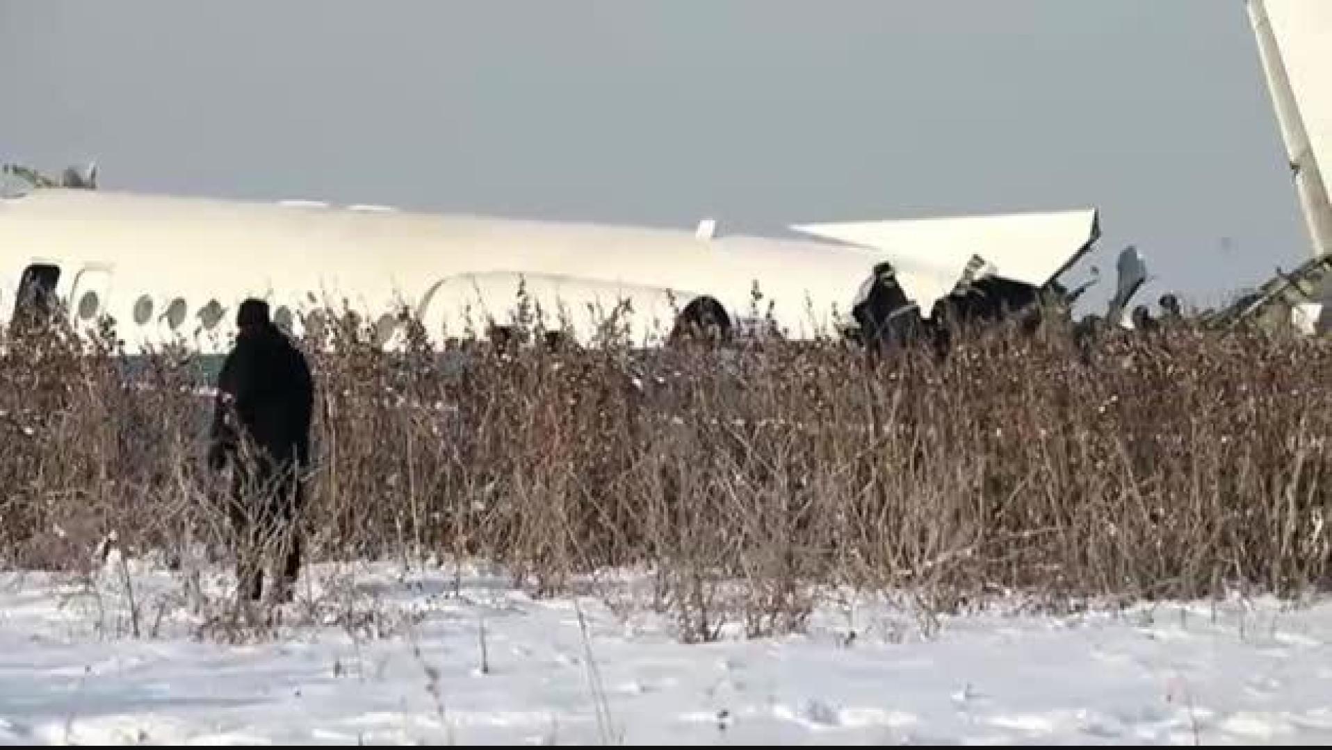 El avión se estrelló nada más despegar de la ciudad kazaja de Almaty.