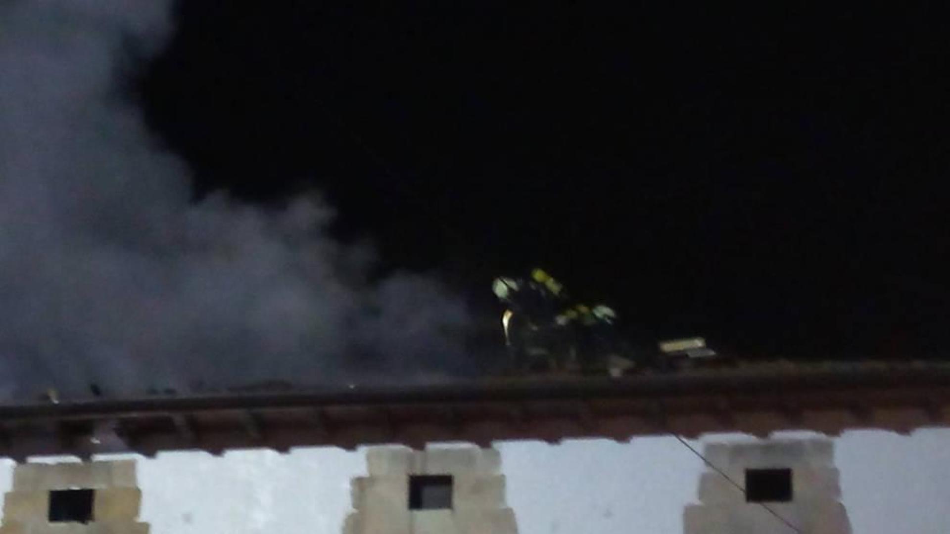 Un trasladado al CHN por inhalación de humo en un incendio en Ulzurrun