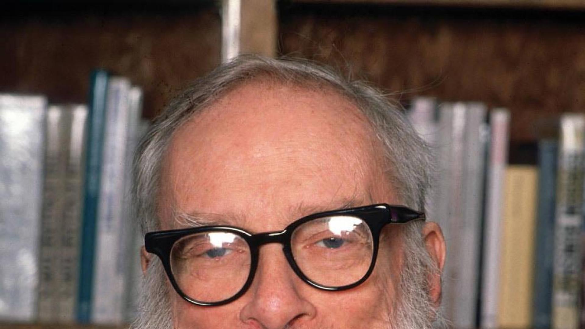 El escritor de ciencia ficción Isaac Asimov