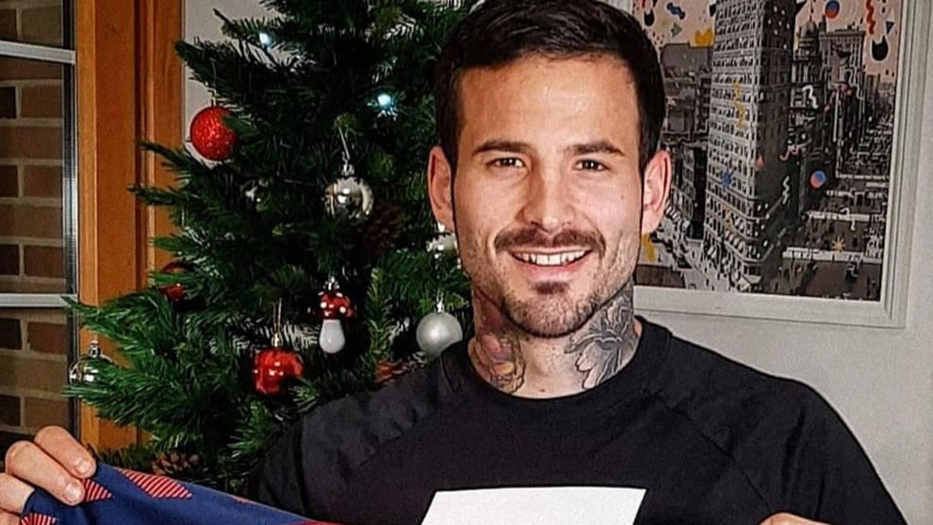 Rubén García, en la imagen compartida en sus redes sociales.