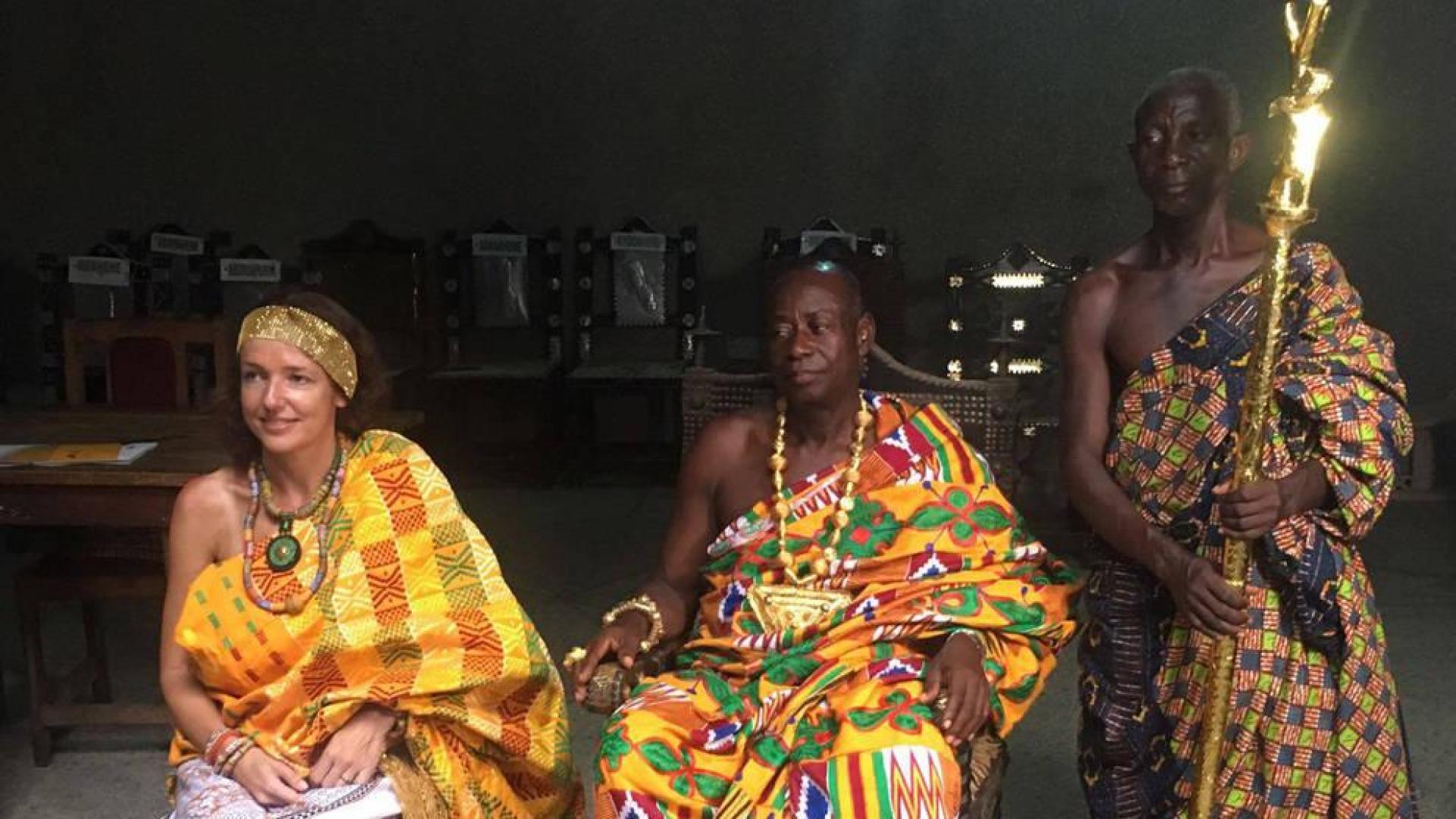 María Luisa Troncoso, funcionaria de la UE para el desarrollo en Ghana