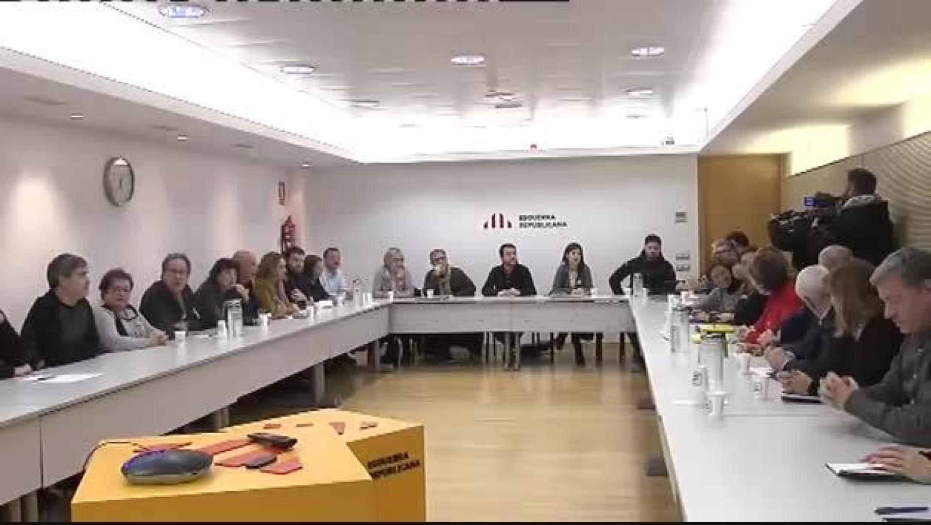 ERC da por cerradas las negociaciones y pone en manos del Consell Nacional la decisión final