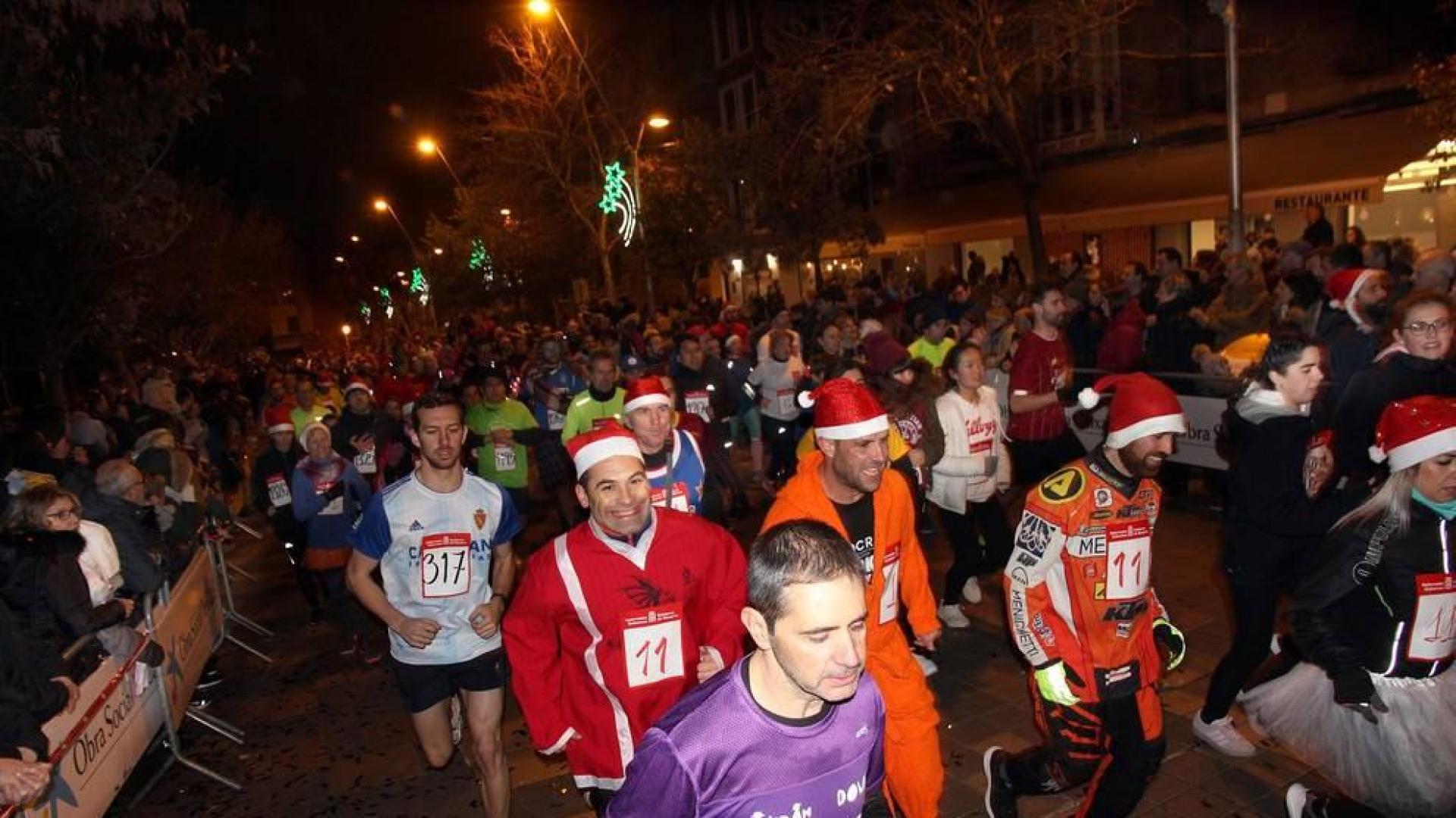 Galería de fotos de la carrera con la que han despedido el año en Tudela.