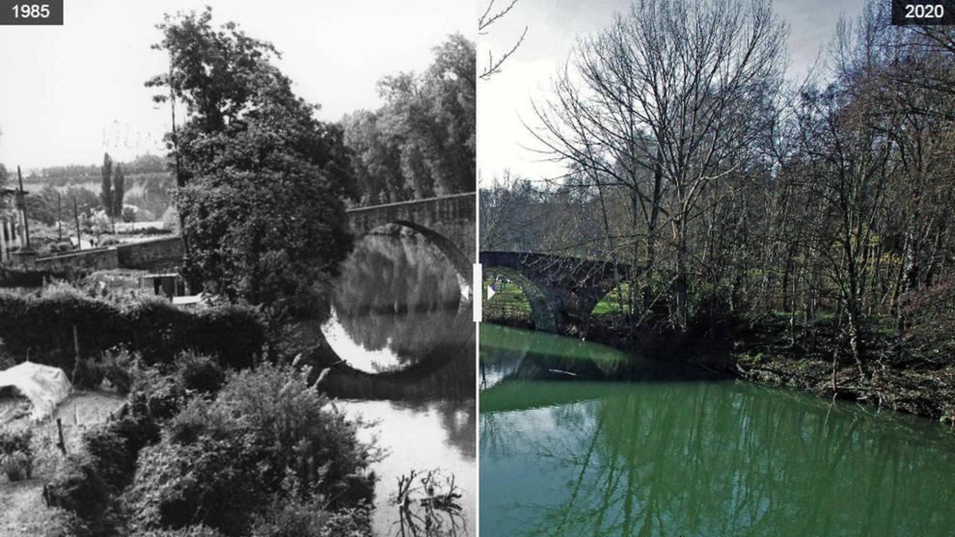 Cuando cambió... el puente de la Magdalena
