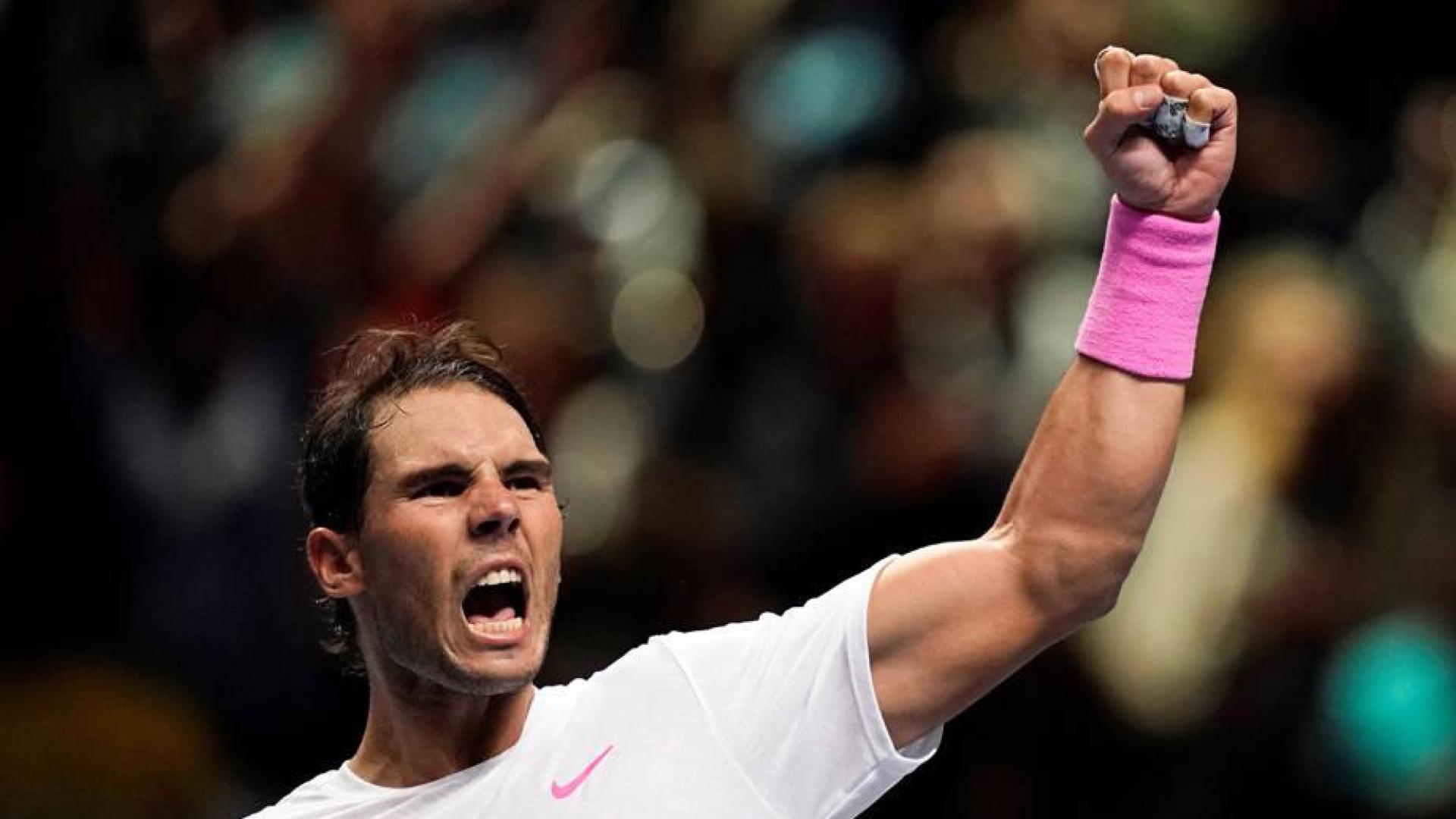 Nadal resucita ante Medvedev y se mantiene vivo en Londres