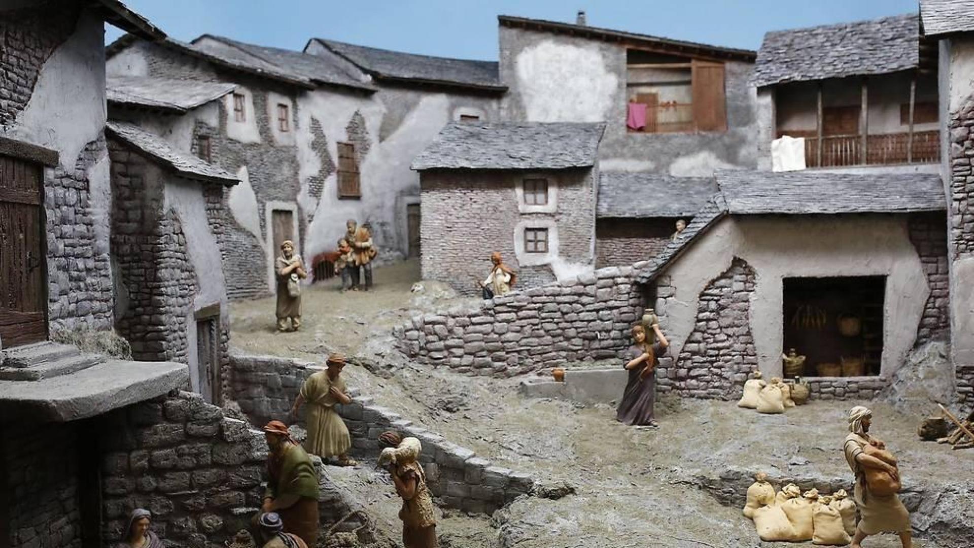 Fotos de los belenes de la exposición de Navidad en Baluarte 2019