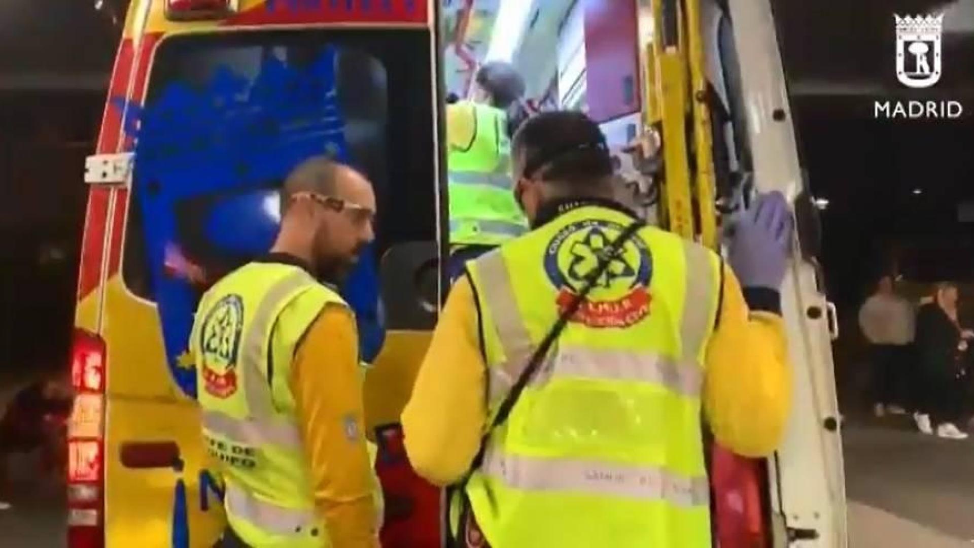 Nueve detenidos tras una reyerta que dejó cuatro heridos por arma blanca en Madrid