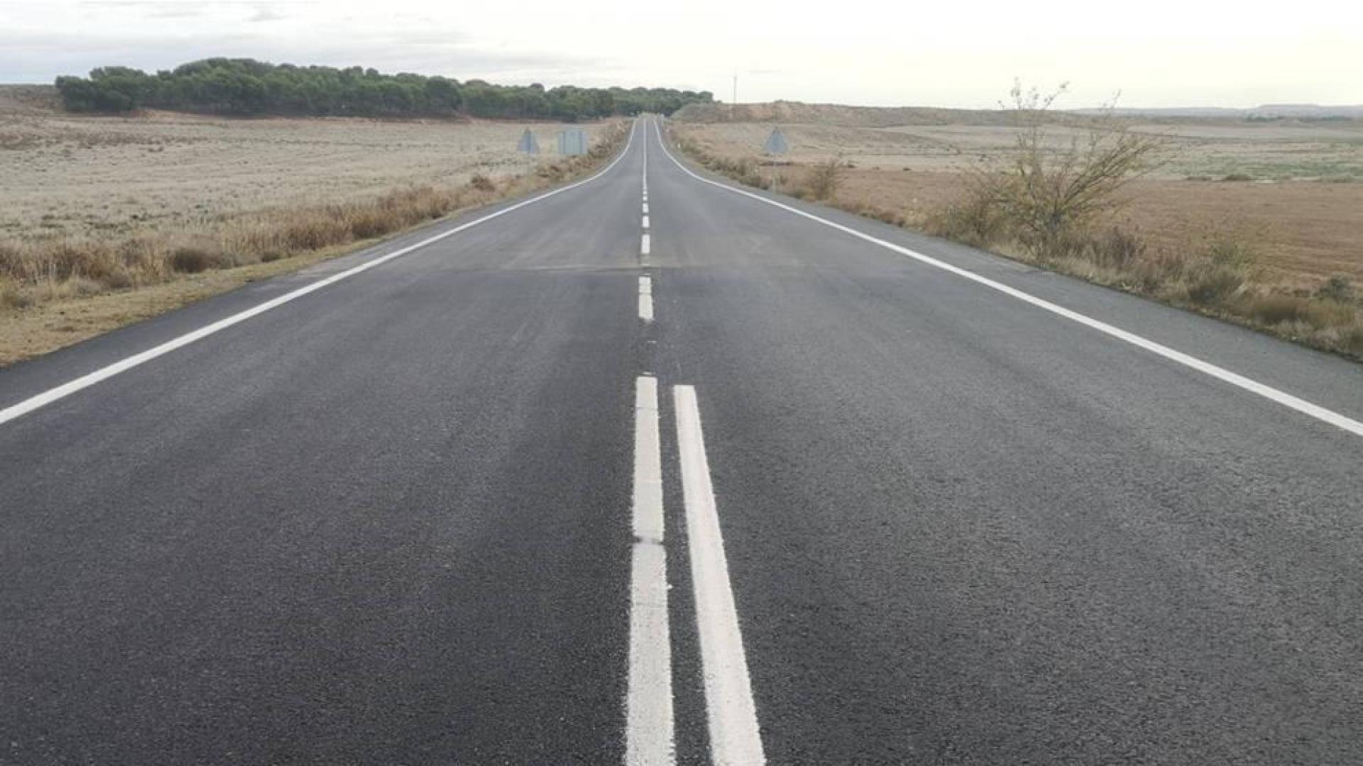 Concluyen las obras de la carretera Tudela-Fitero, con un coste de 780.000 euros
