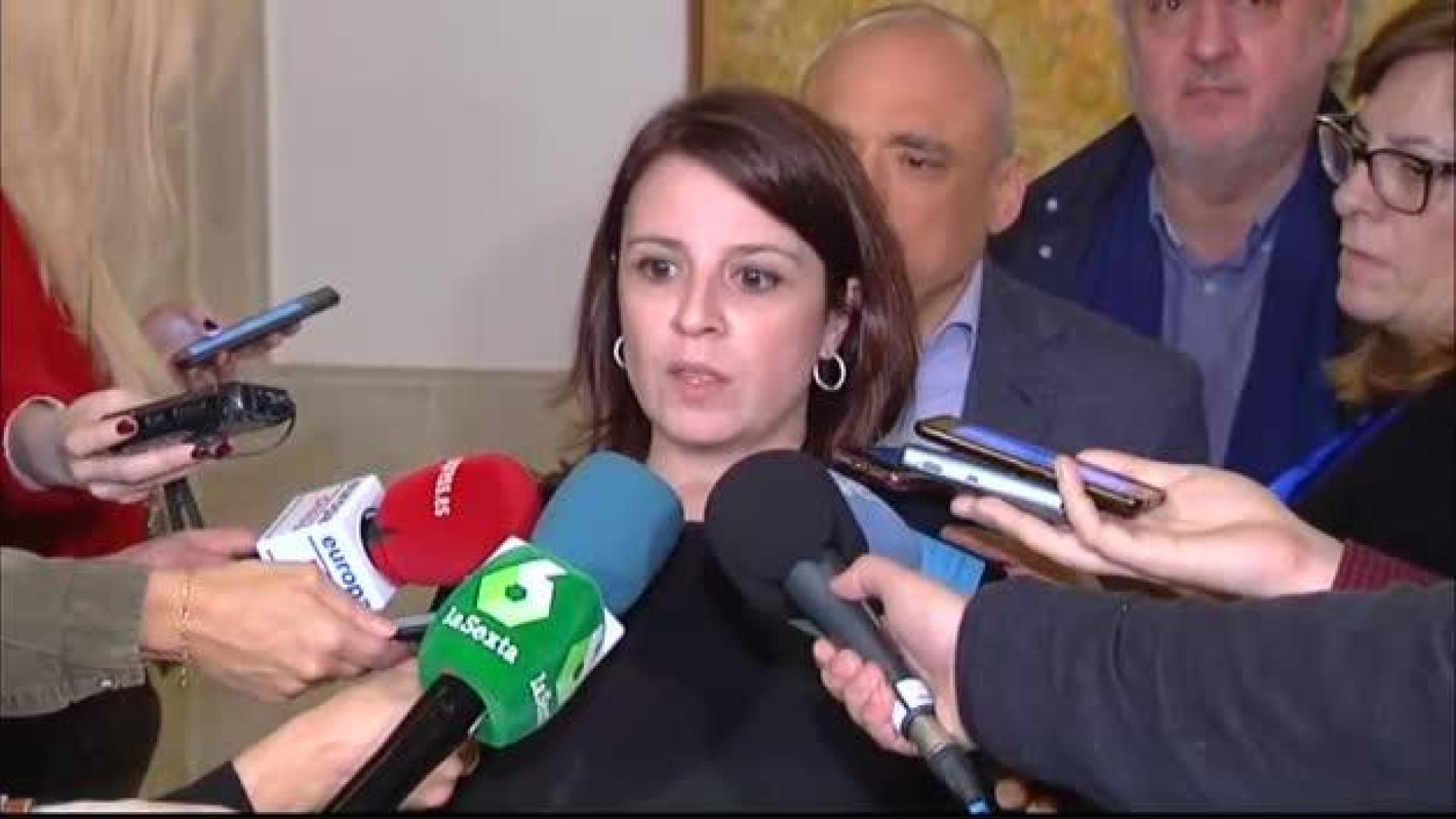 Lastra: “Tenemos serias dudas de que la JEC sea competente para adoptar estas medidas”