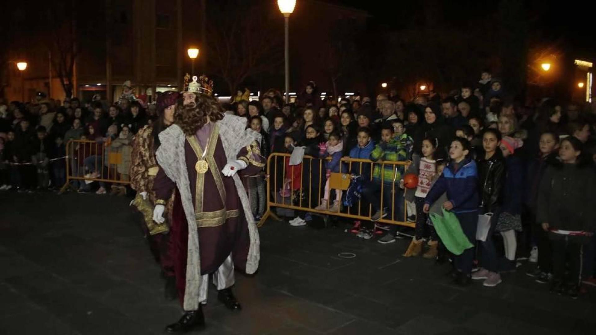 Cabalgata de sus Majestades los Reyes Magos de Oriente en Zizur.