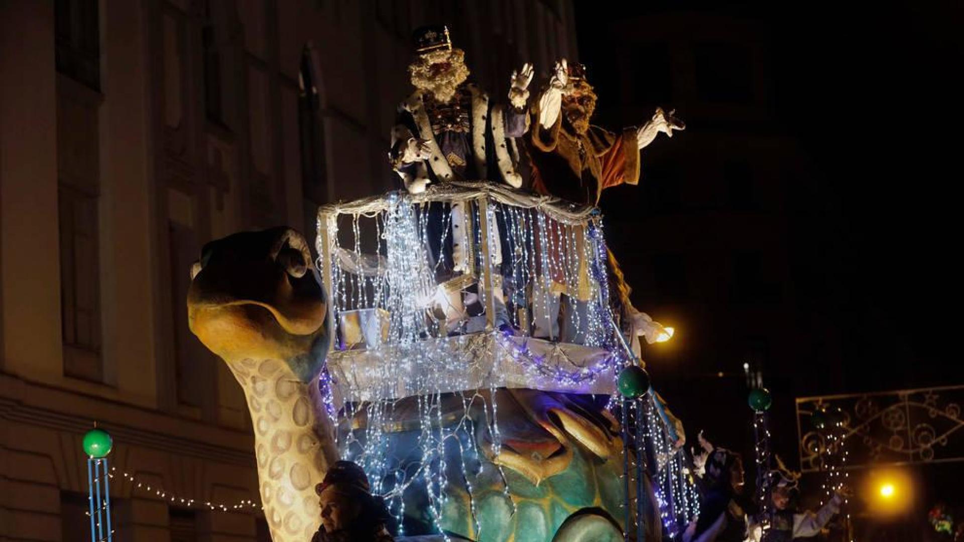 Imágenes de la cabalgata de Reyes de Pamplona