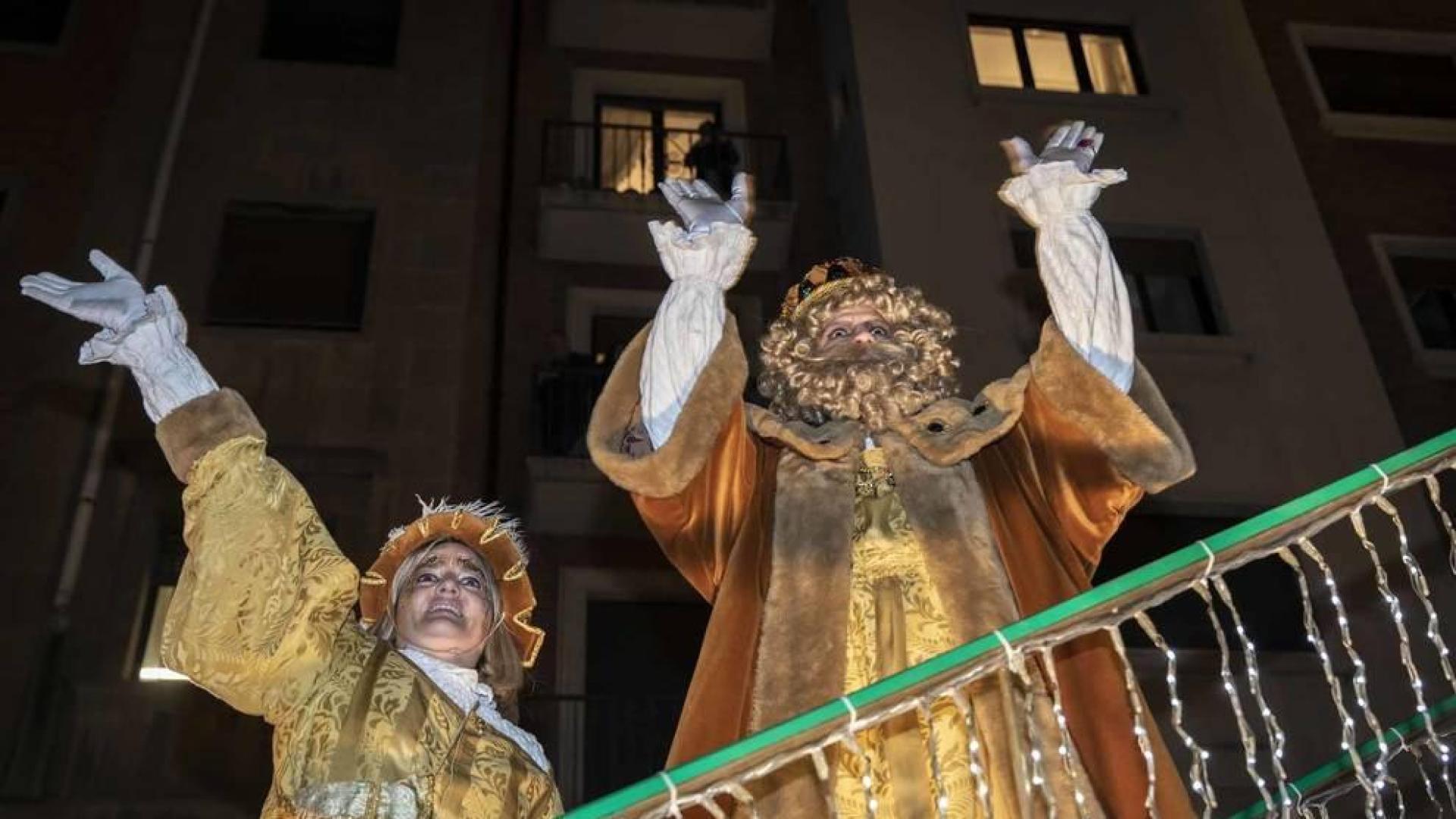 Imágenes de la cabalgata de Reyes de Pamplona