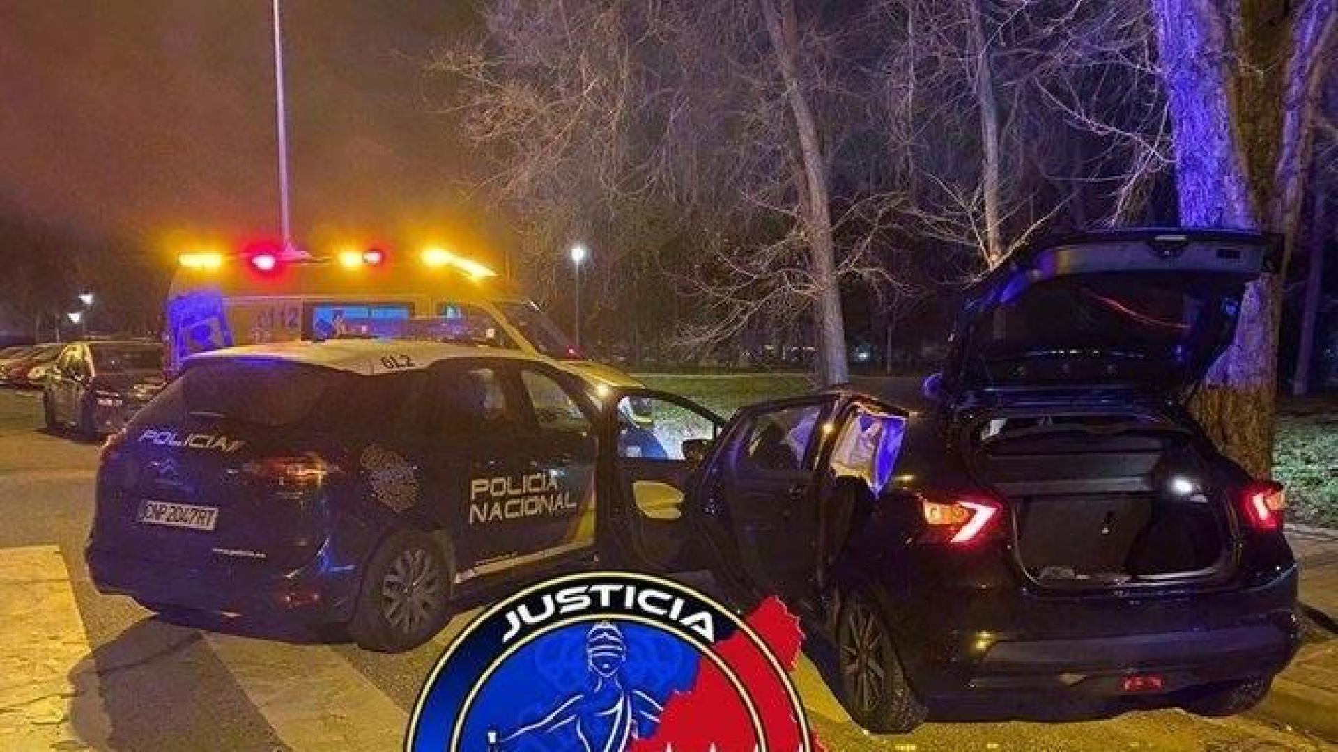 Liberan a un hombre retenido en el maletero de su coche en Madrid y detienen al raptor