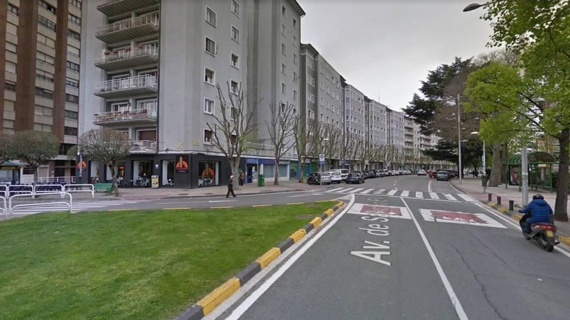 Un herido leve tras ser atropellado en un paso de peatones de Pamplona