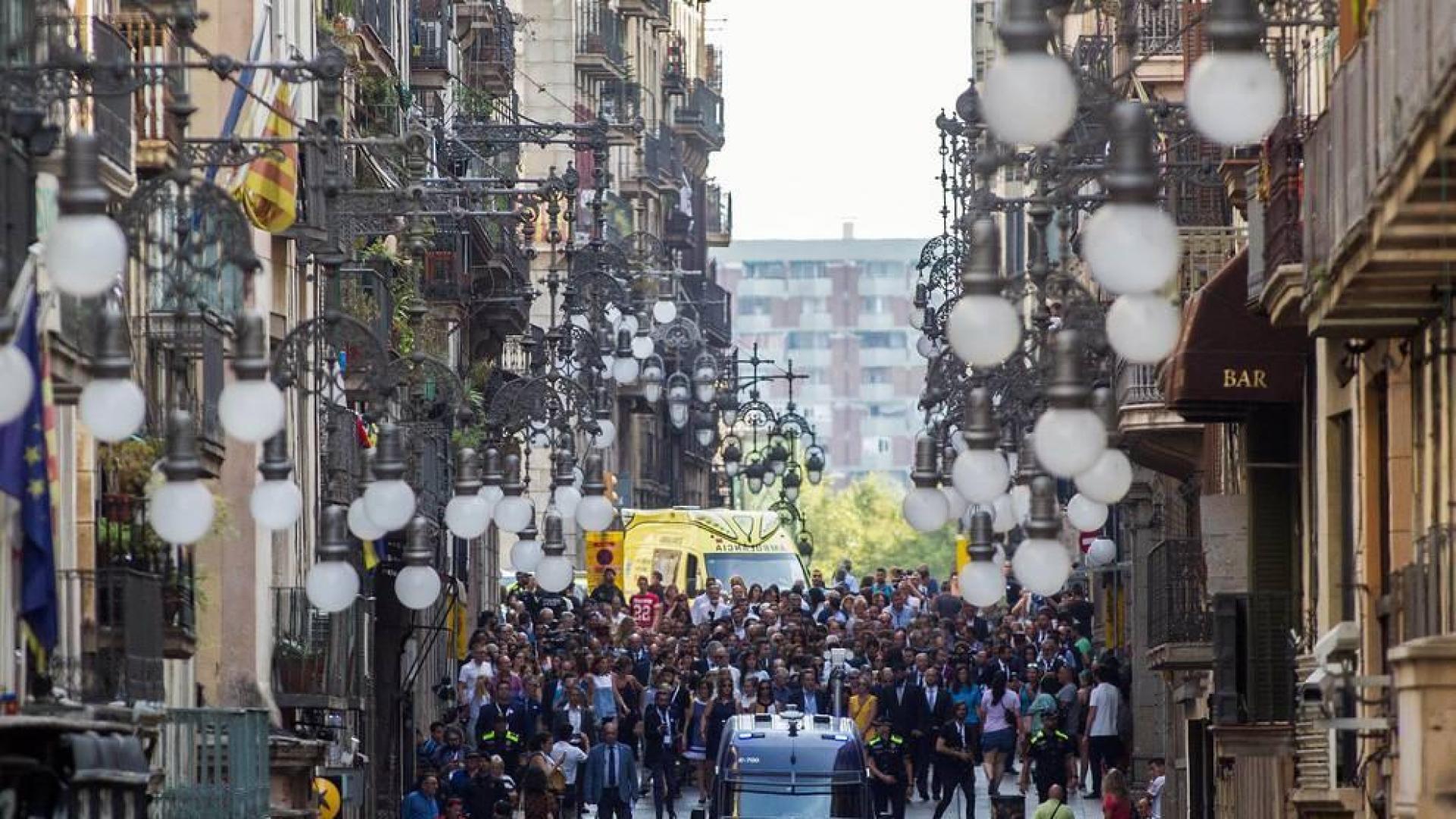 Barcelona recuerda con música y poesía a las víctimas del atentado de 2017