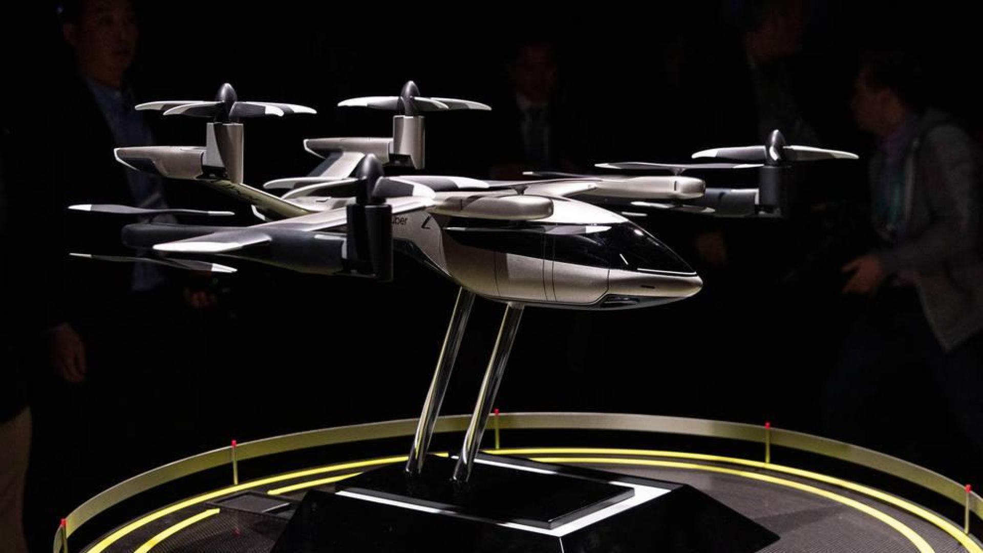 Modelo de helicóptero que fabricará Hyundai para el nuevo servicio de taxis aéreos