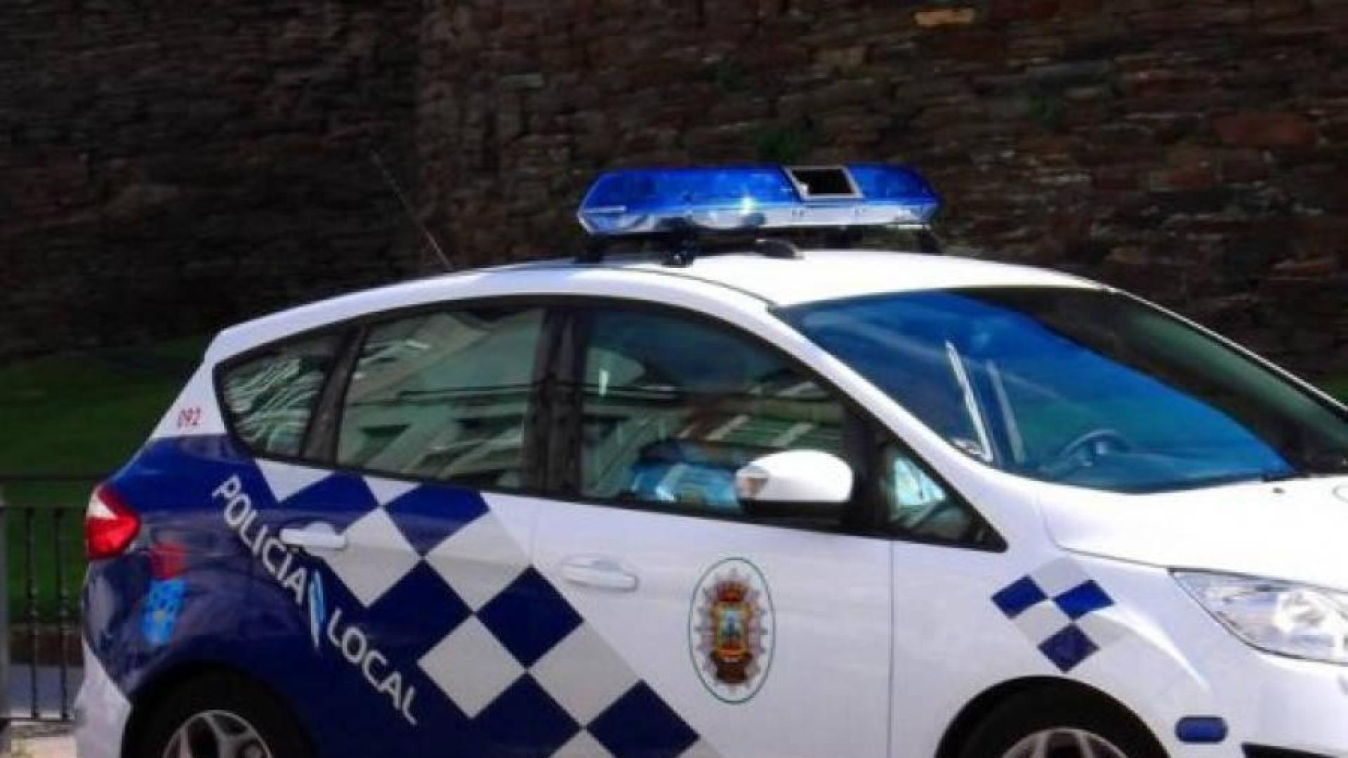 Coche de la Policía Local de Lugo