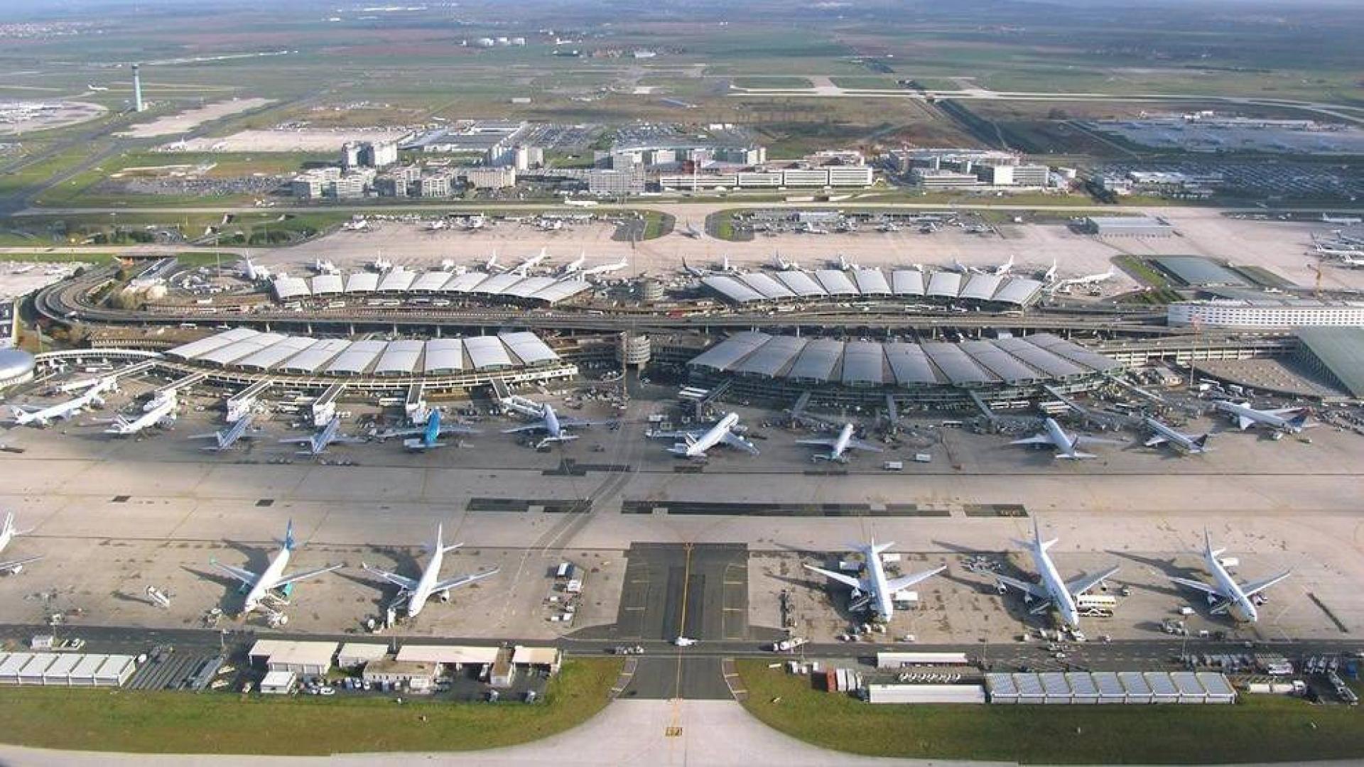 Aeropuerto de París-Charles de Gaulle.